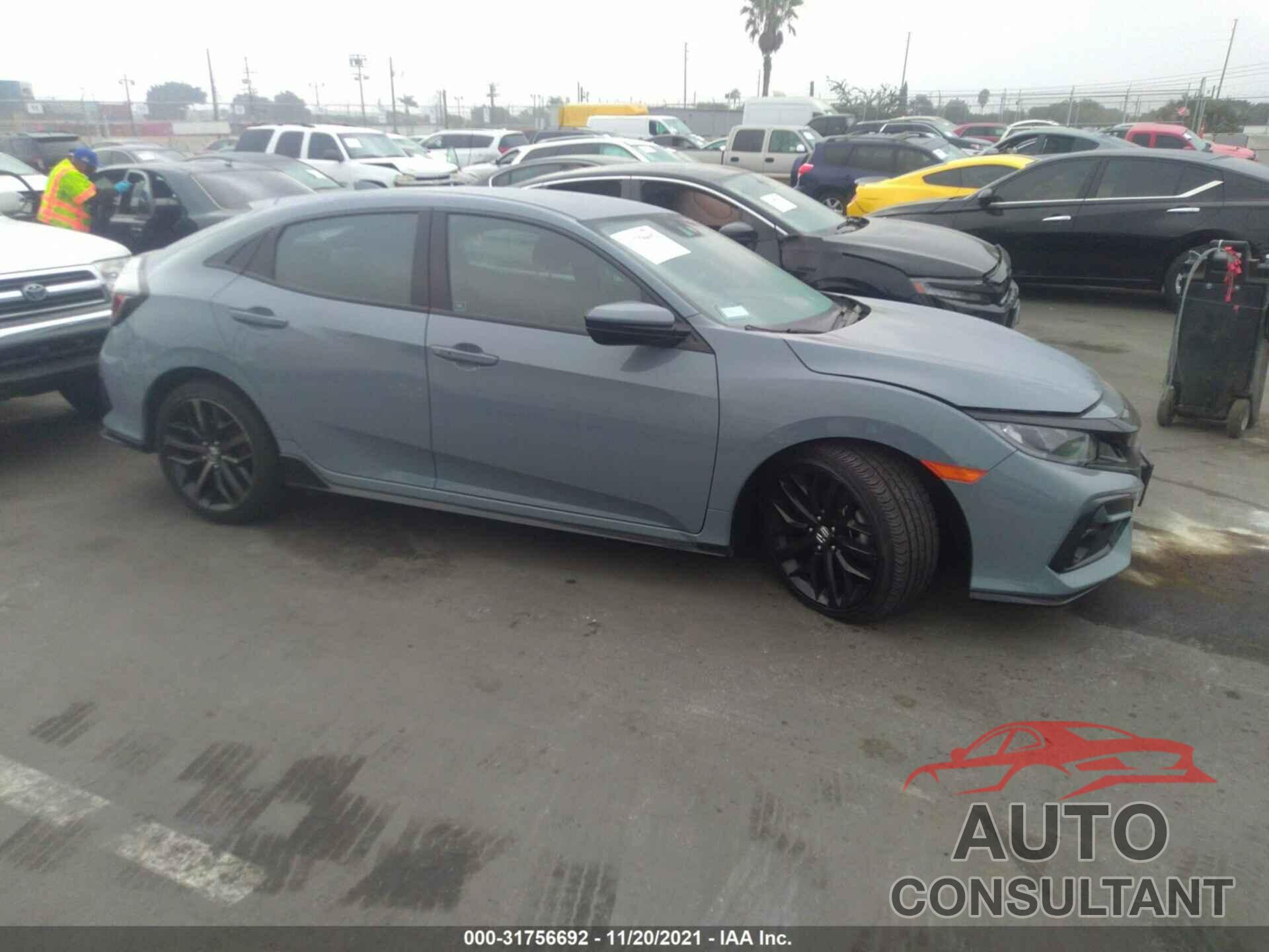 HONDA CIVIC HATCHBACK 2021 - SHHFK7H42MU406663