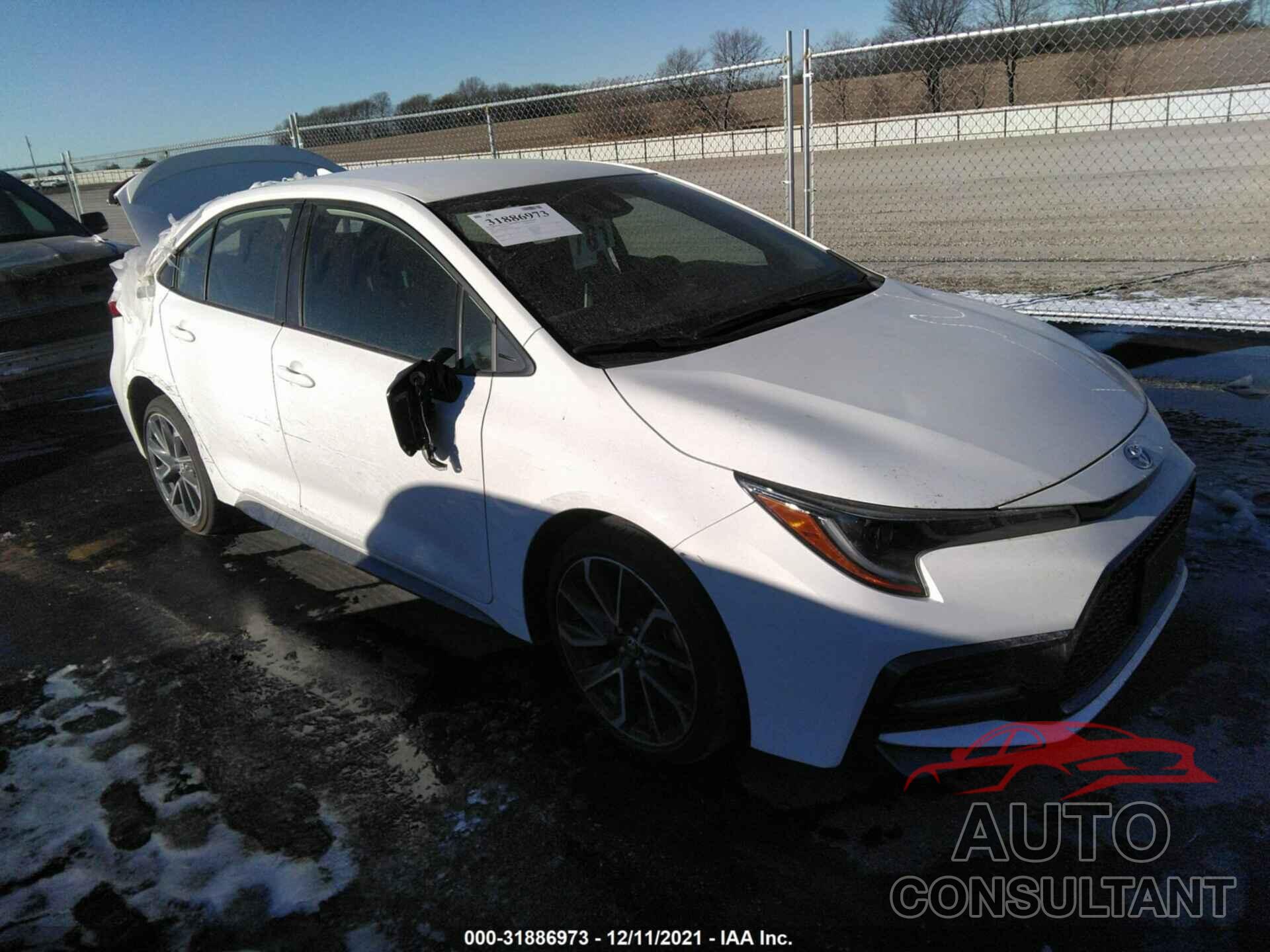 TOYOTA COROLLA 2021 - JTDS4MCE5MJ080164