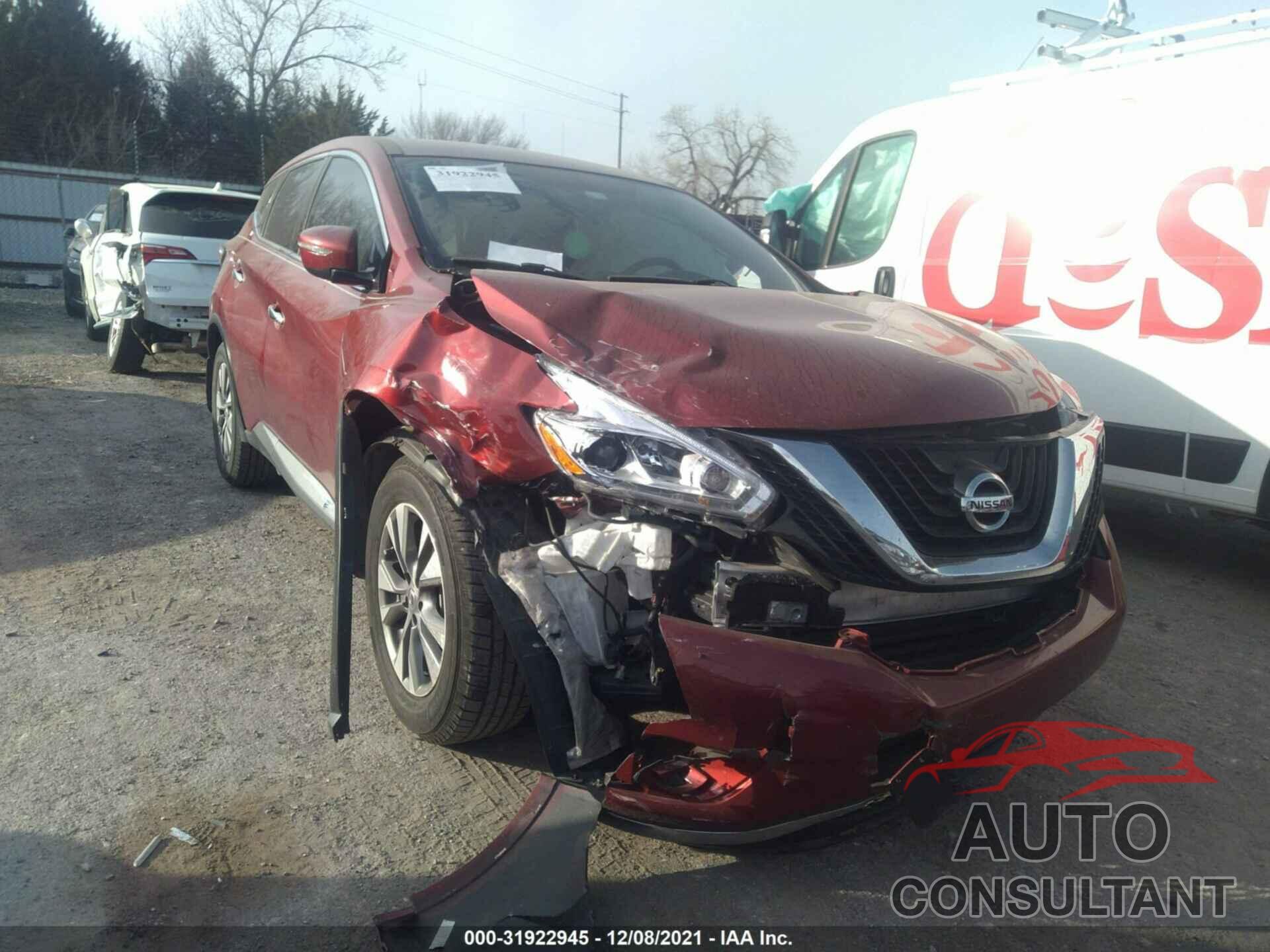 NISSAN MURANO 2017 - 5N1AZ2MG8HN137632