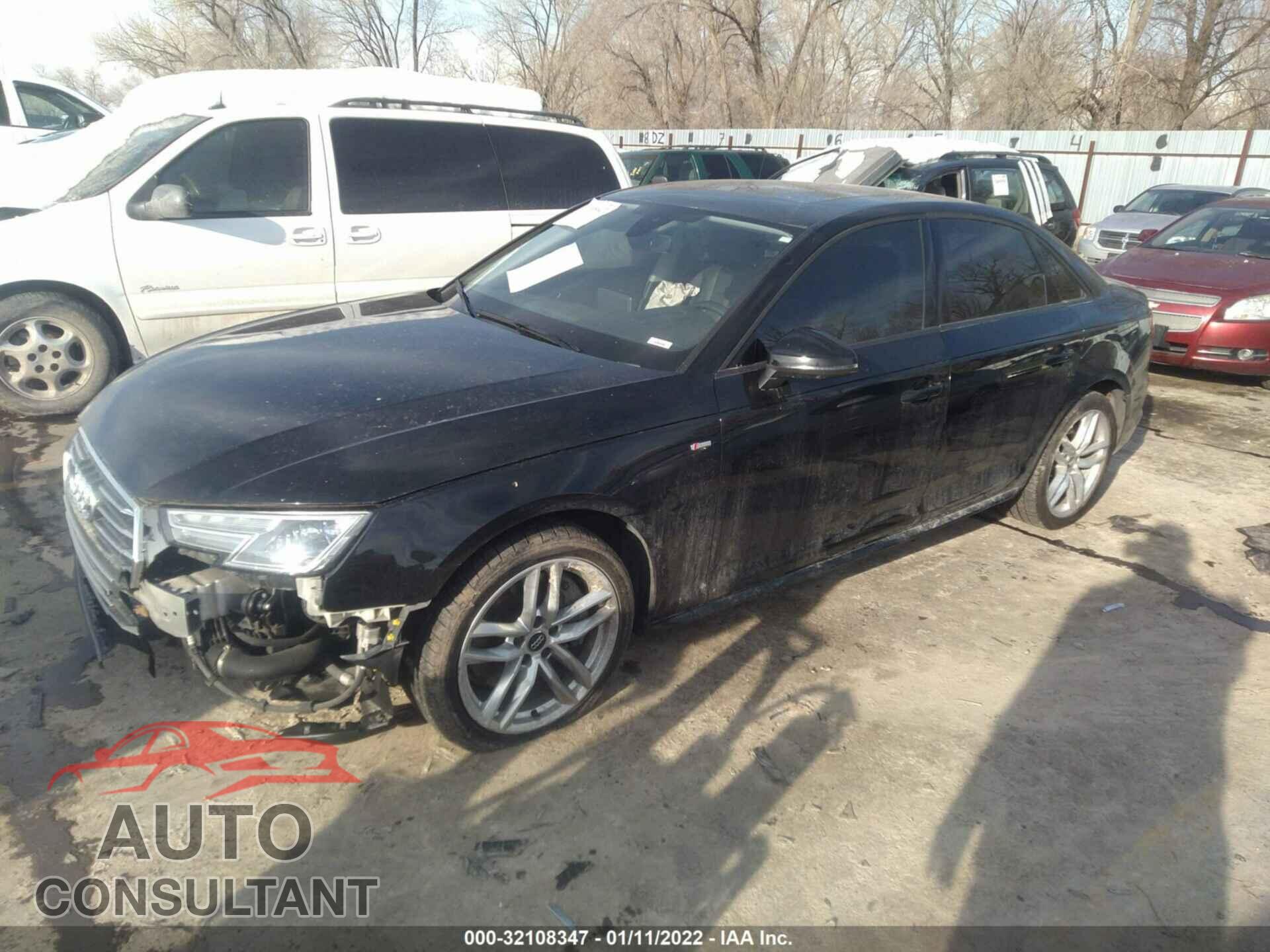 AUDI A4 2017 - WAUDNAF47HN040770