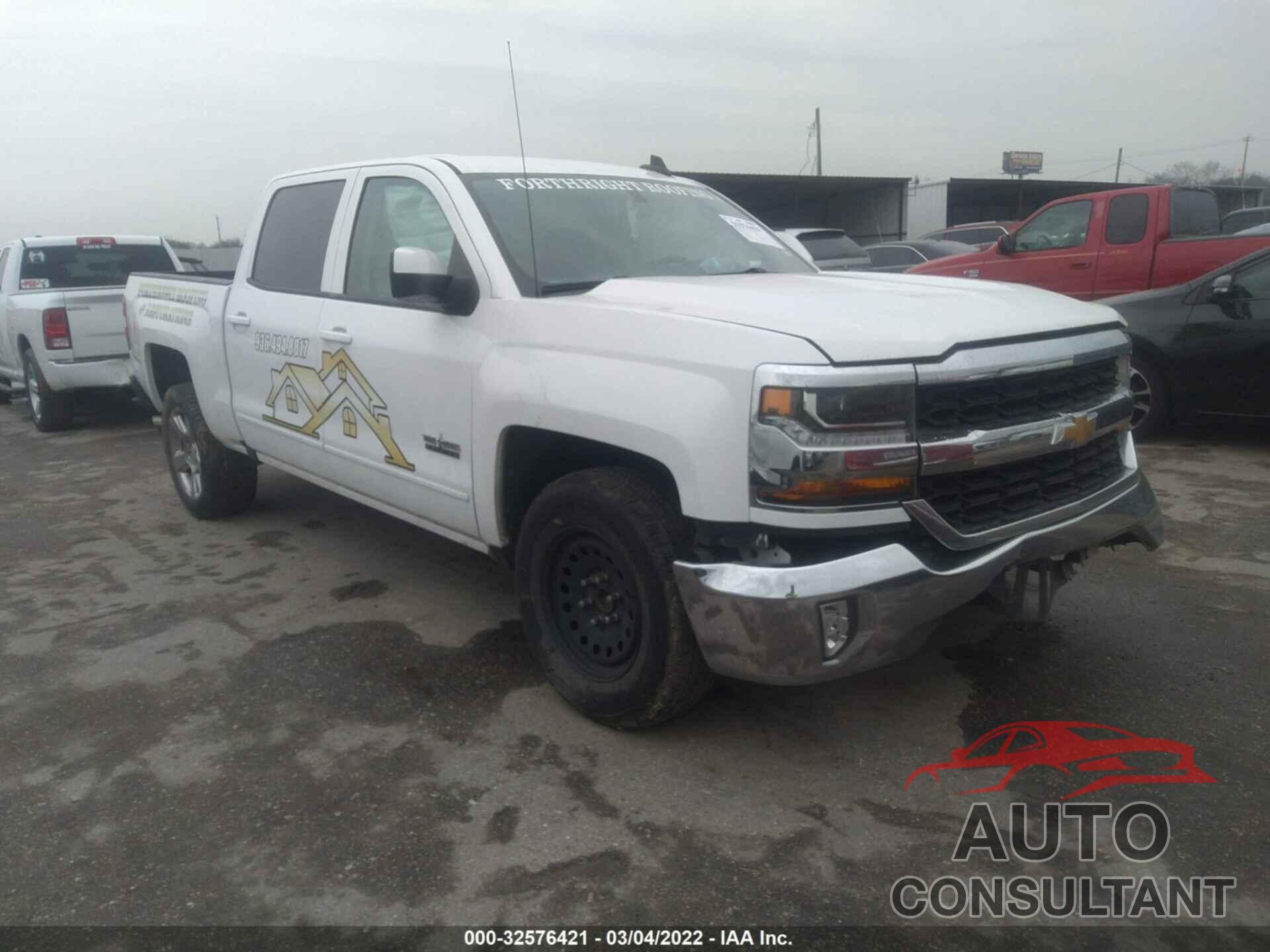 CHEVROLET SILVERADO 1500 2017 - 3GCPCREC6HG390414