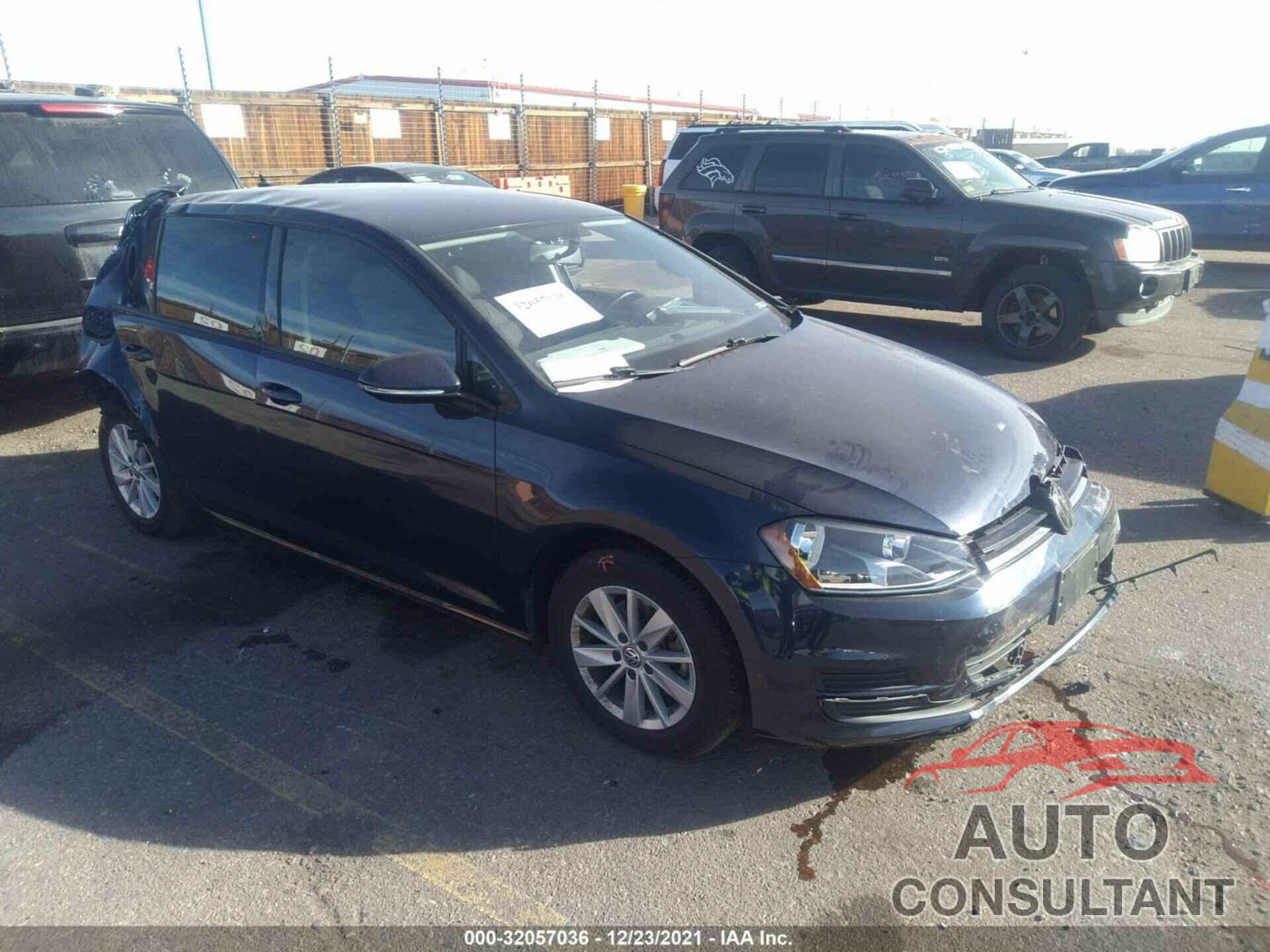 VOLKSWAGEN GOLF 2017 - 3VW217AU2HM063753