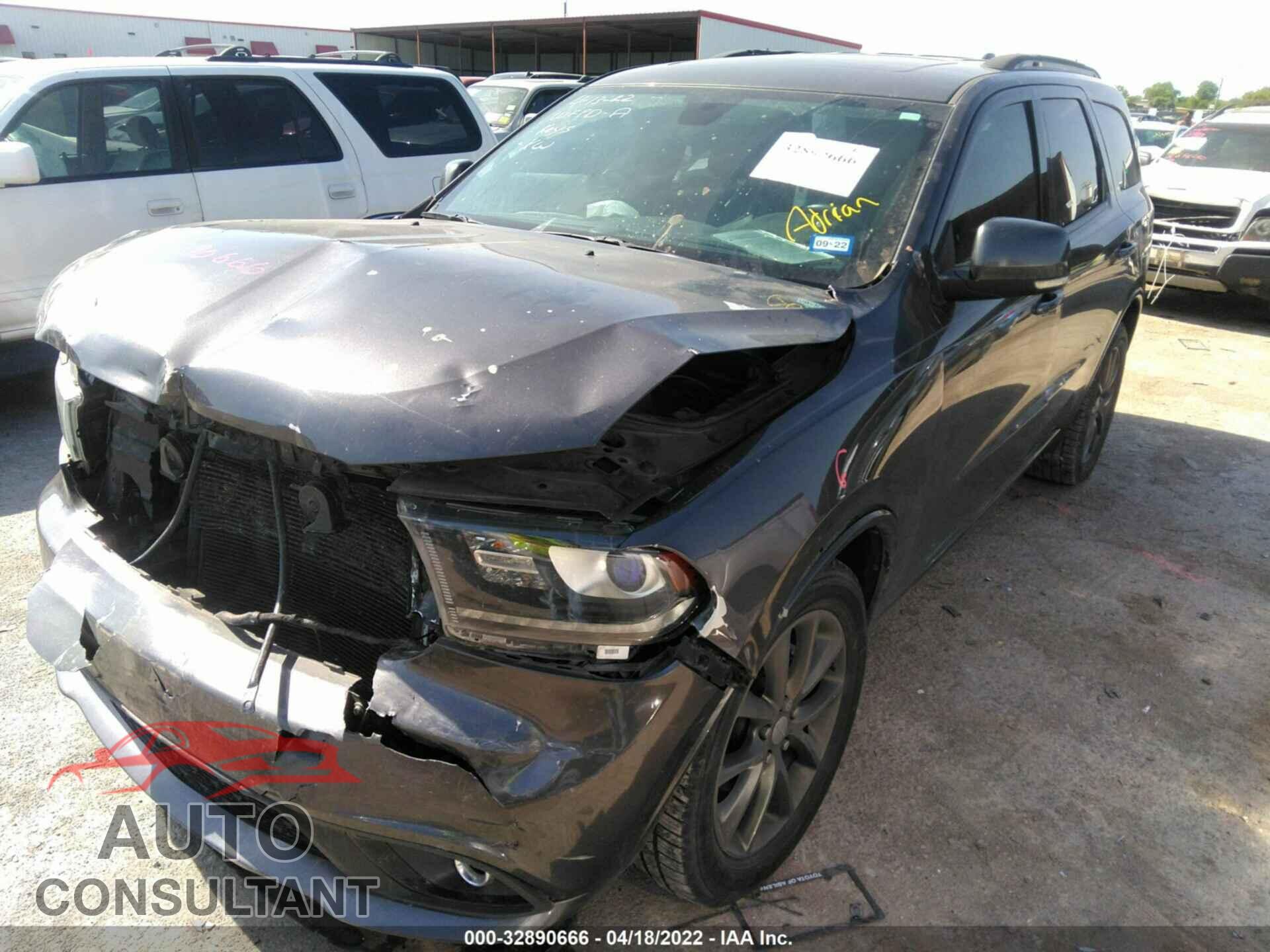 DODGE DURANGO 2017 - 1C4RDJDG3HC601373