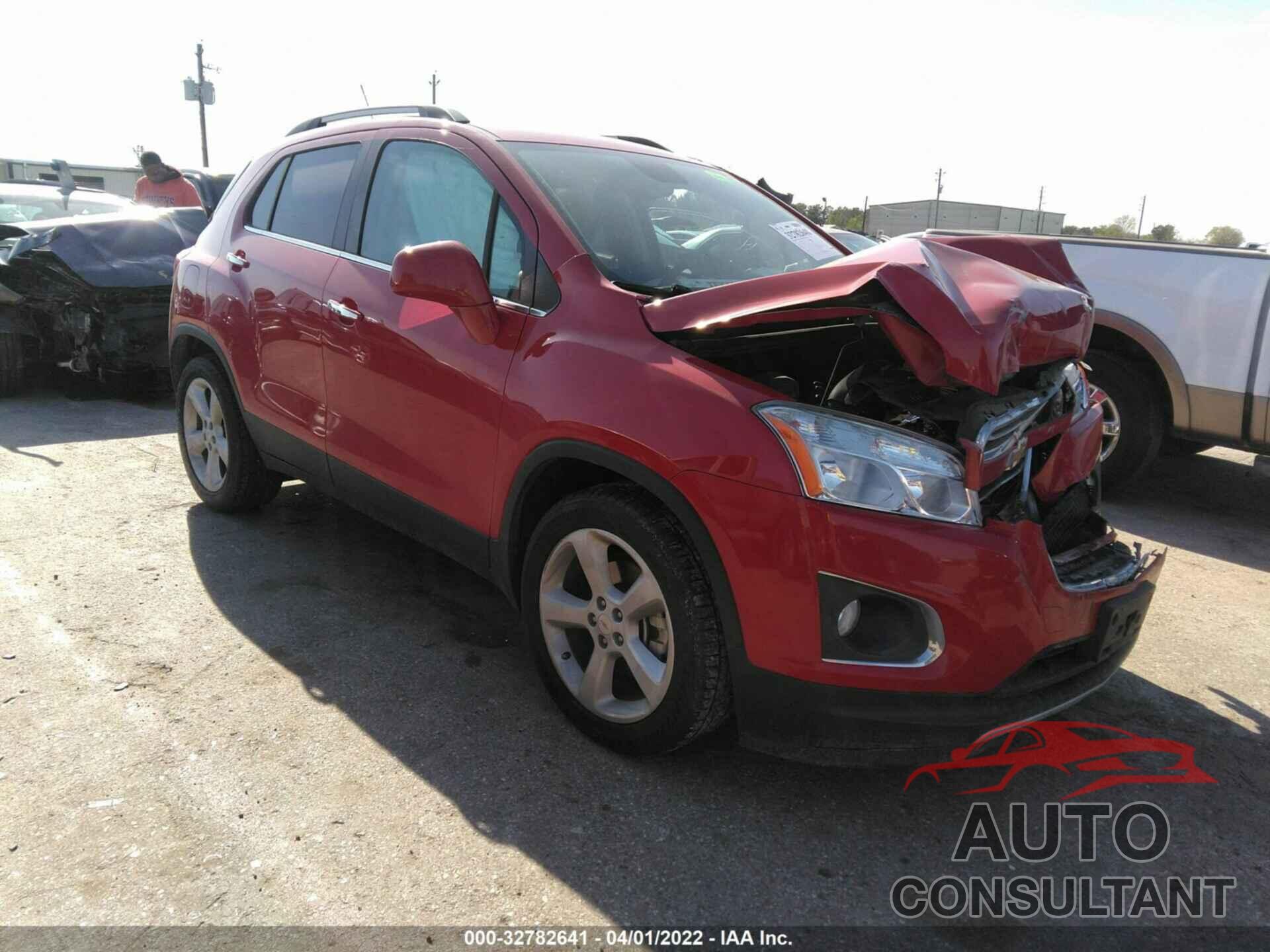 CHEVROLET TRAX 2016 - KL7CJMSB9GB567562