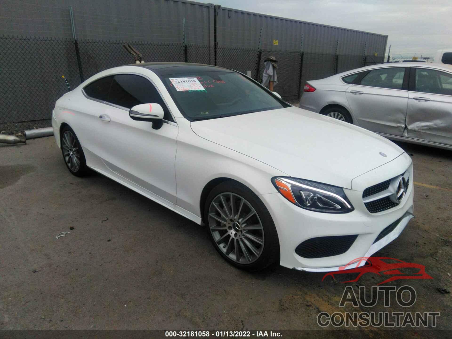MERCEDES-BENZ C-CLASS 2017 - WDDWJ4JBXHF357117