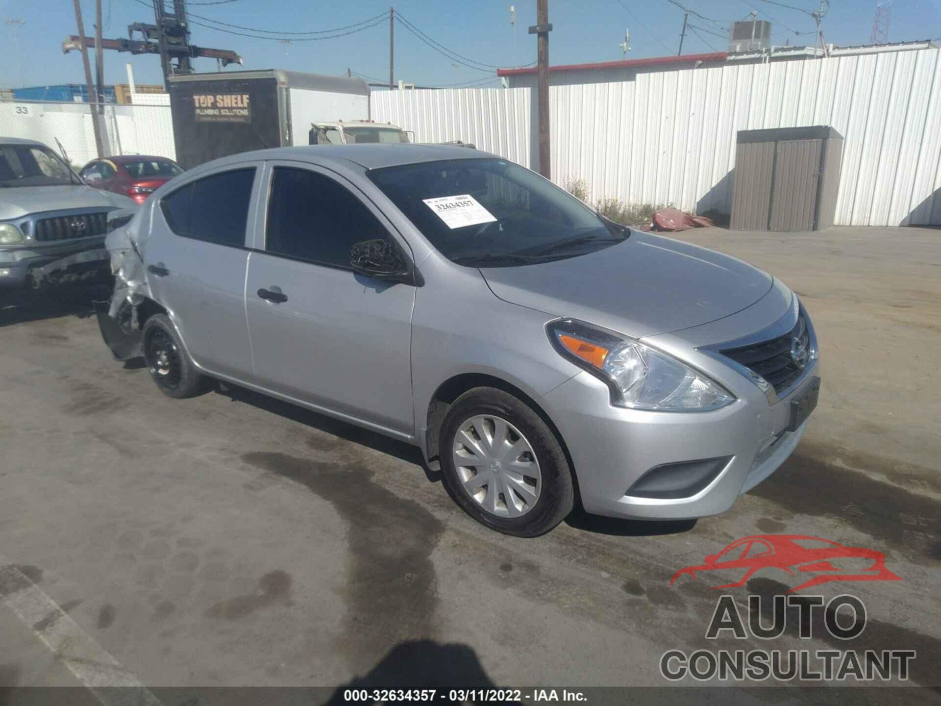 NISSAN VERSA 2016 - 3N1CN7APXGL832707