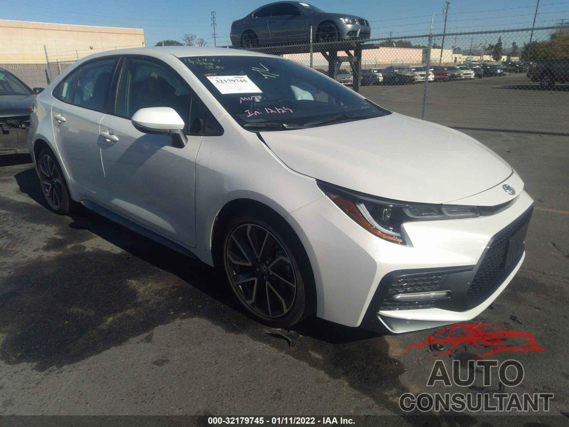 TOYOTA COROLLA 2021 - JTDS4MCE5MJ065986