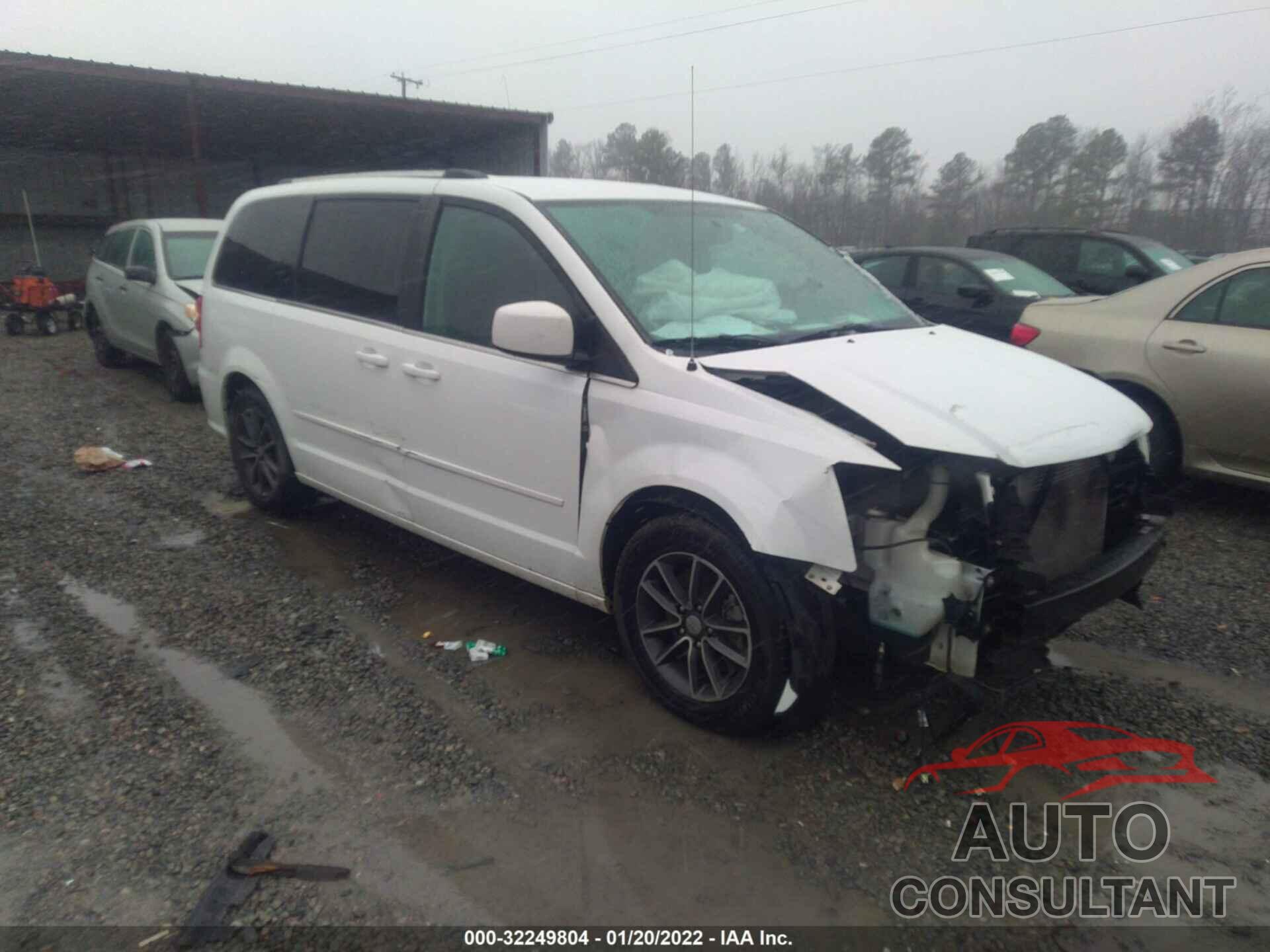 DODGE GRAND CARAVAN 2017 - 2C4RDGCG8HR865412