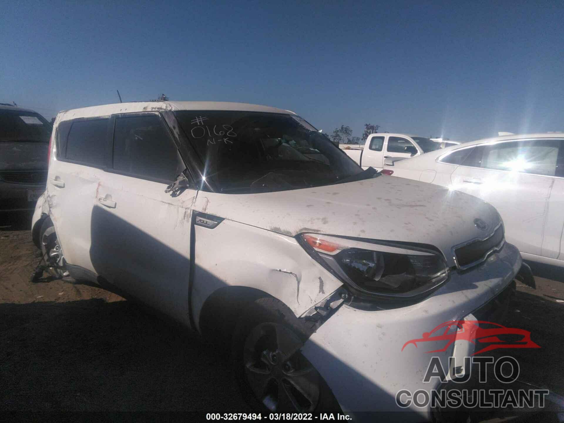 KIA SOUL 2016 - KNDJN2A22G7840168