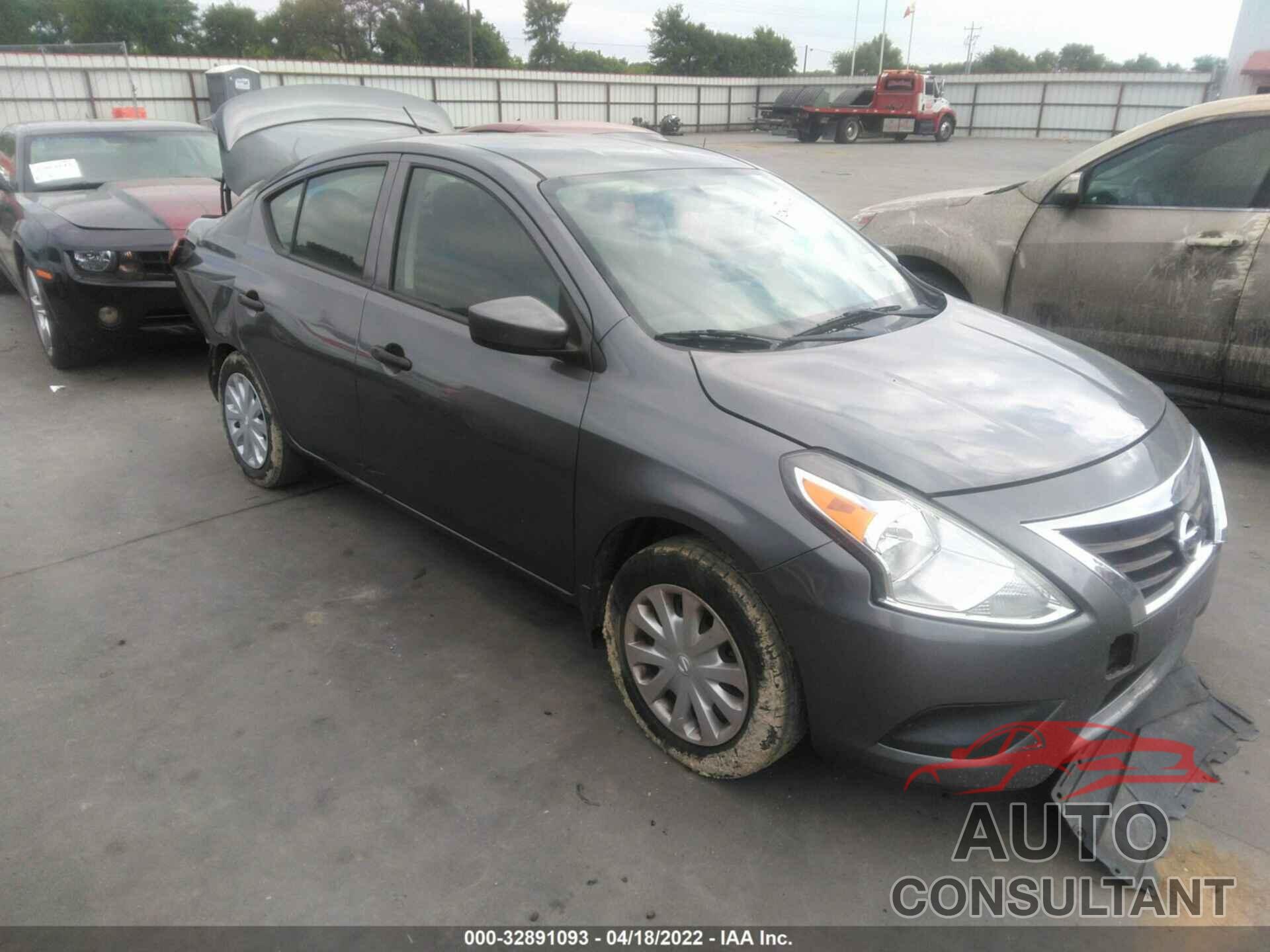 NISSAN VERSA 2016 - 3N1CN7AP7GL887972