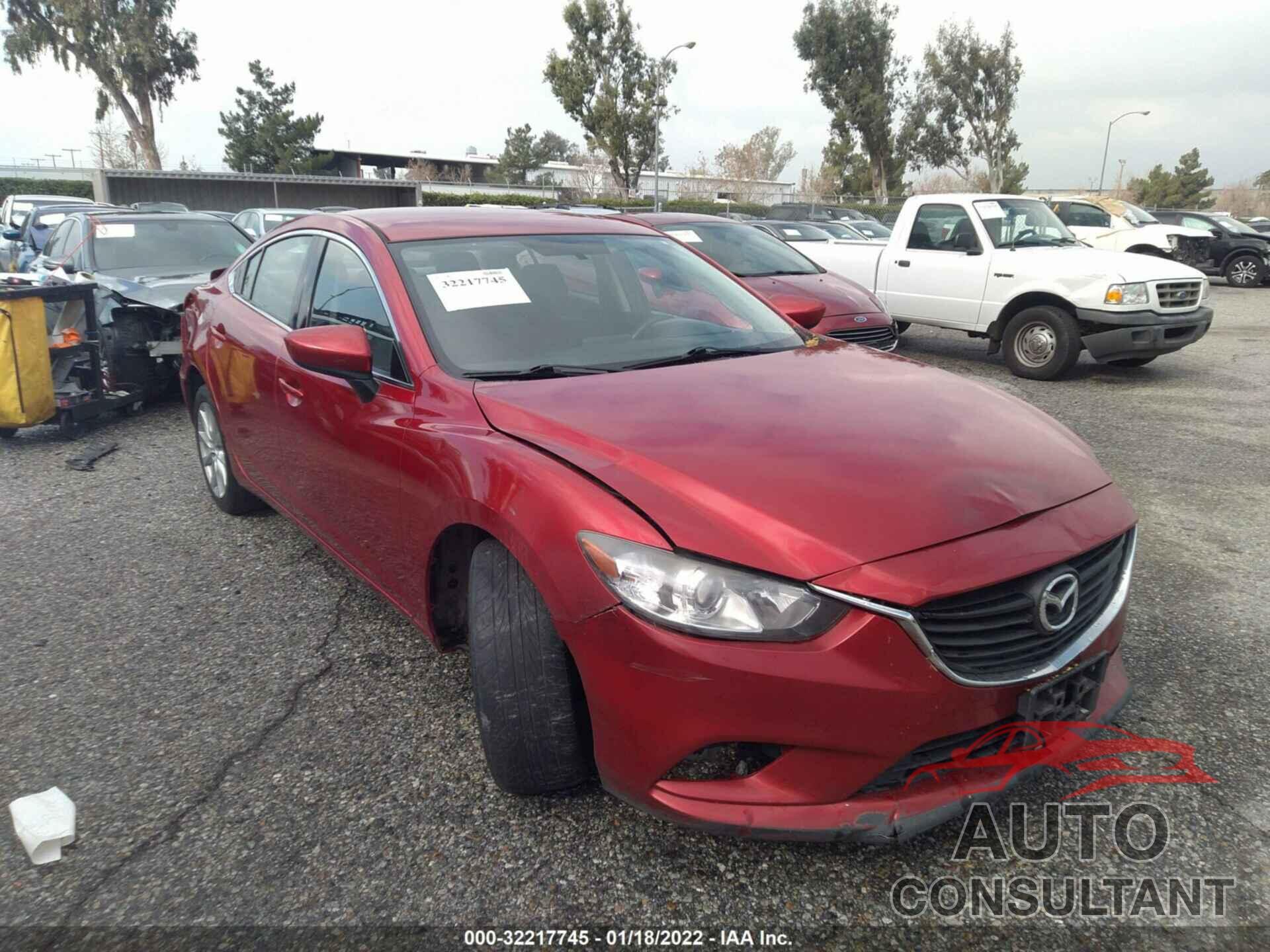 MAZDA MAZDA6 2016 - JM1GJ1U5XG1461024