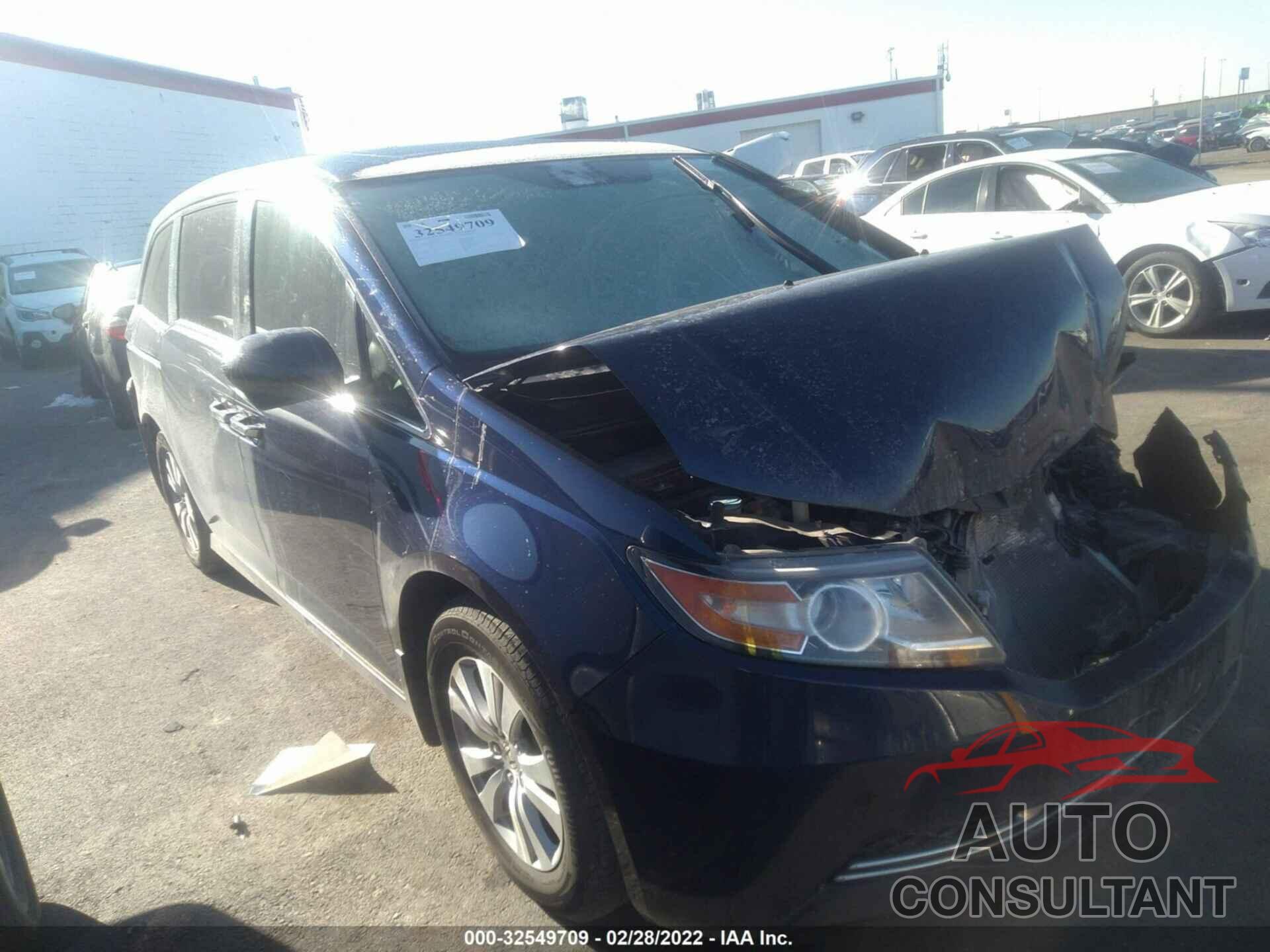 HONDA ODYSSEY 2016 - 5FNRL5H6XGB061954