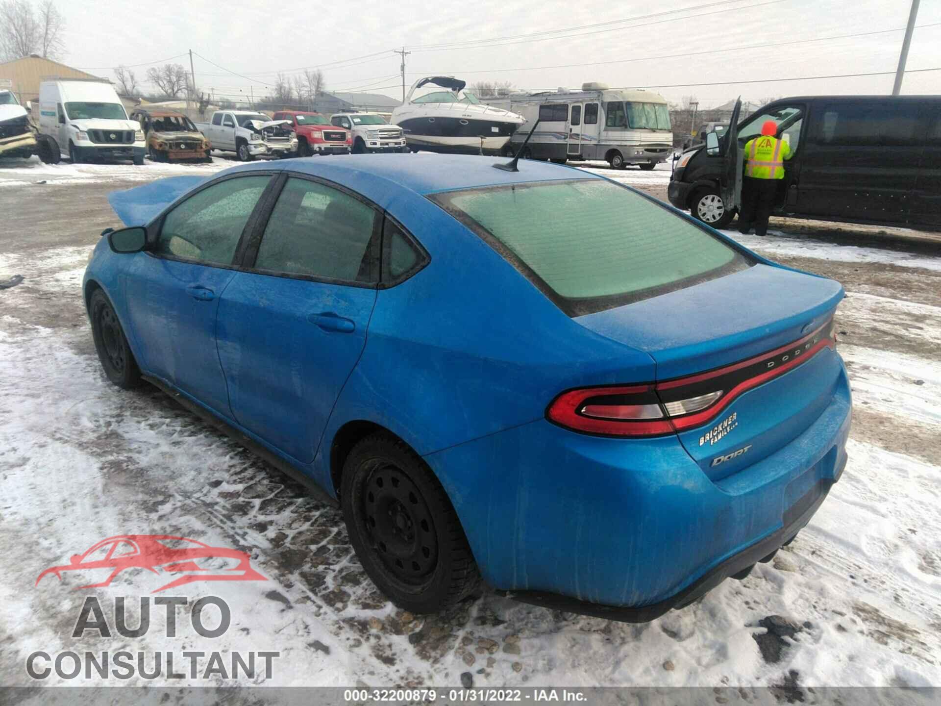 DODGE DART 2016 - 1C3CDFBB9GD624180