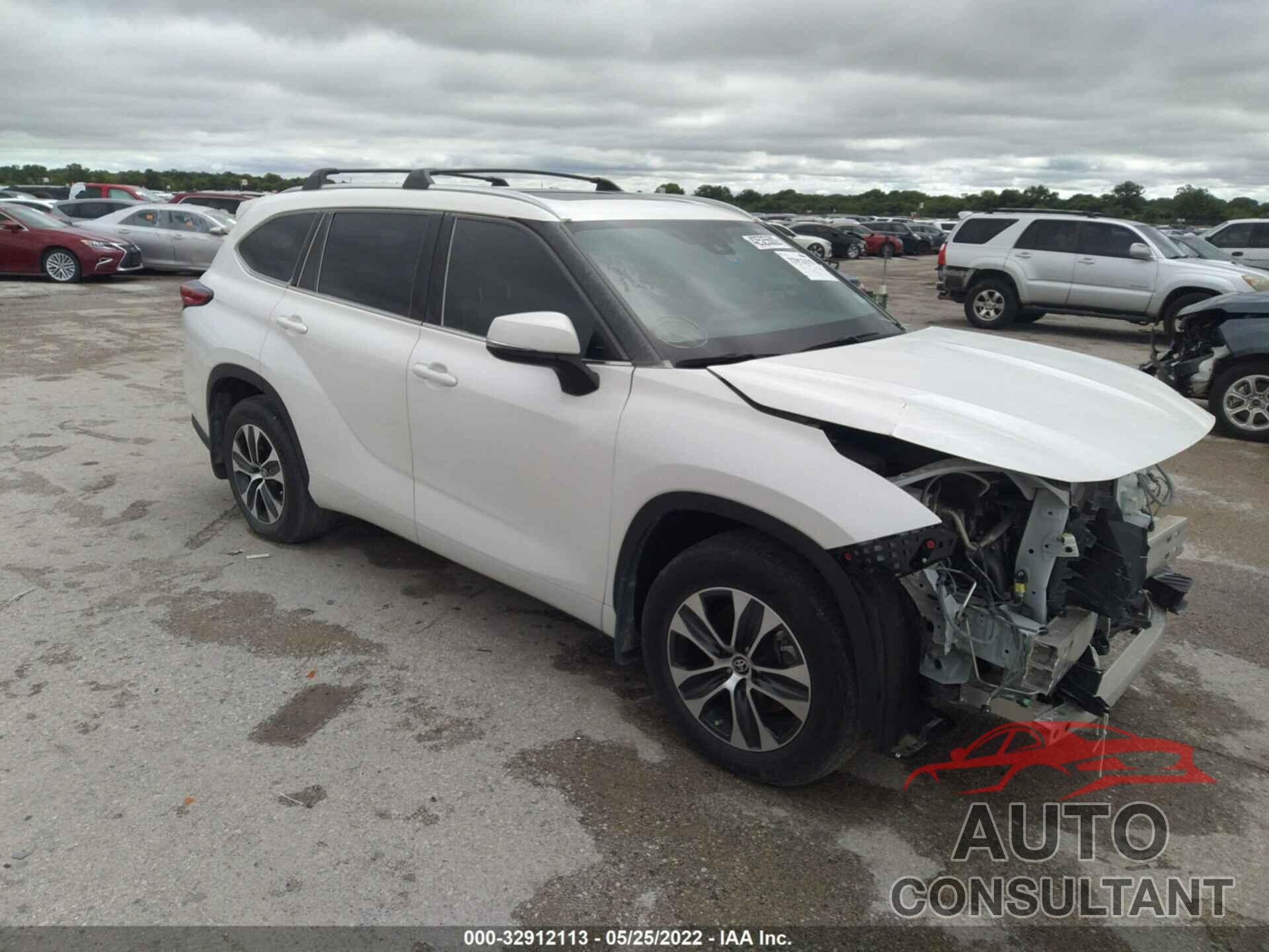 TOYOTA HIGHLANDER 2021 - 5TDGZRAH8MS040889