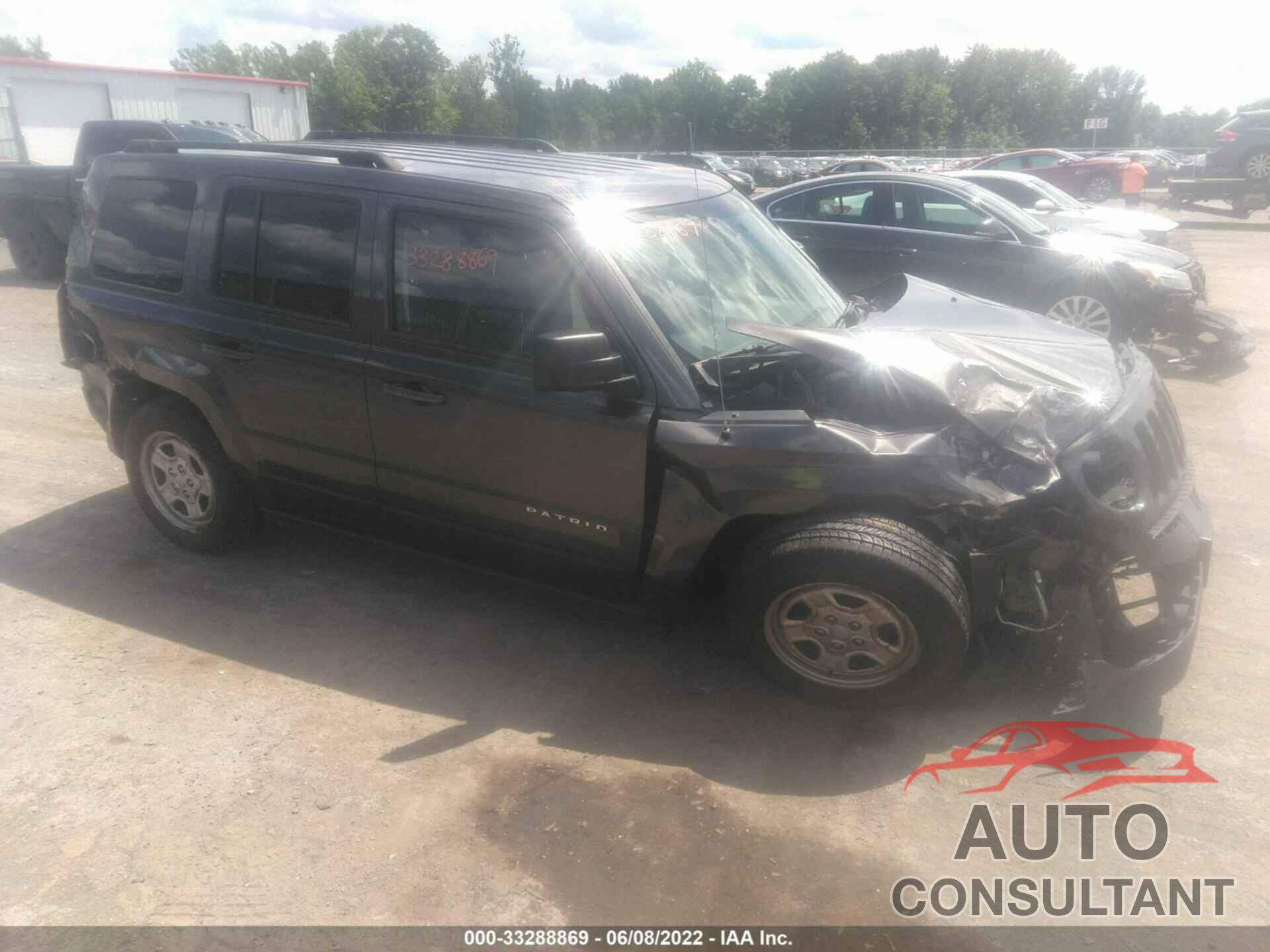 JEEP PATRIOT 2016 - 1C4NJPBA4GD811613