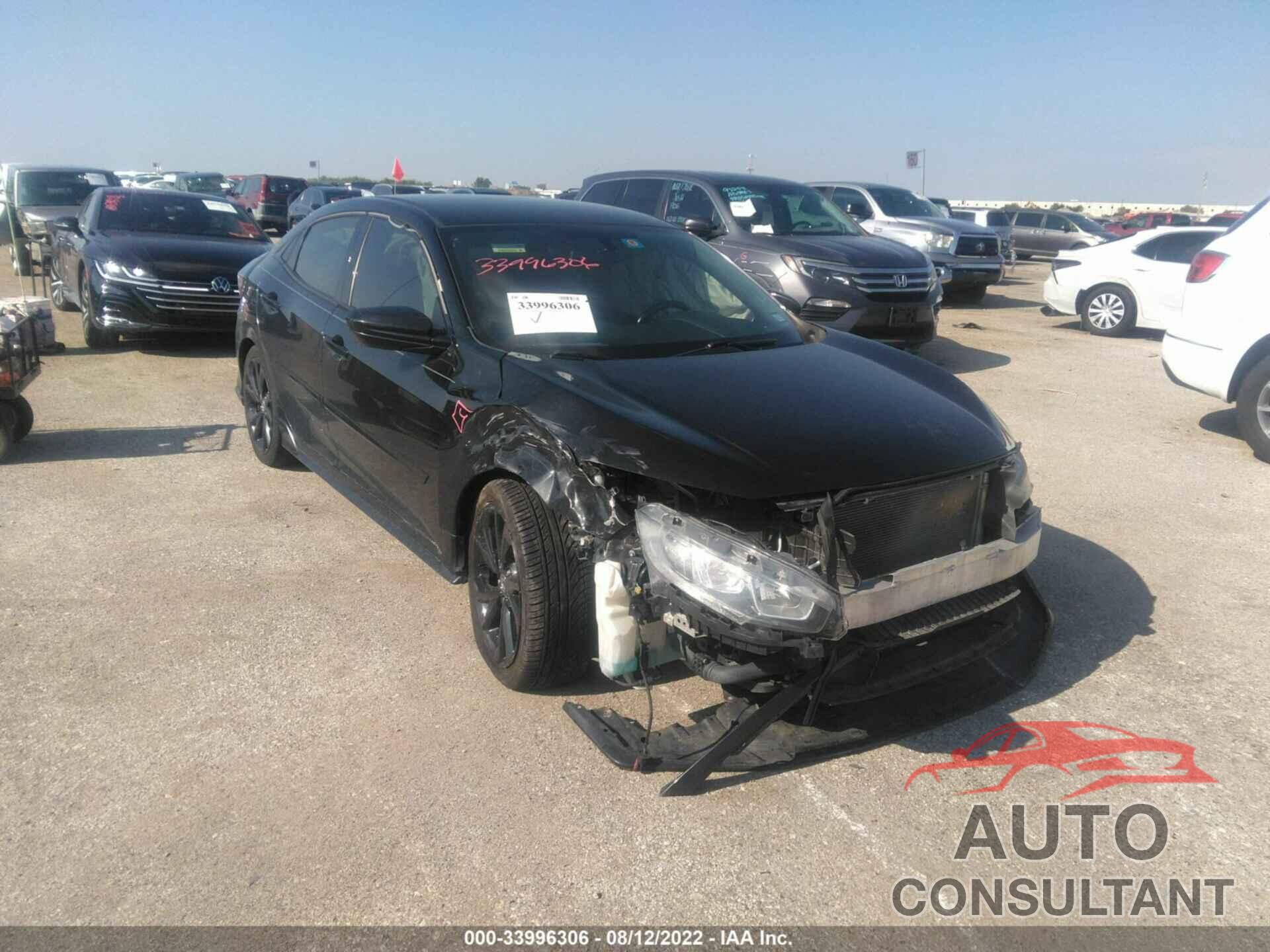 HONDA CIVIC HATCHBACK 2018 - SHHFK7G4XJU218373