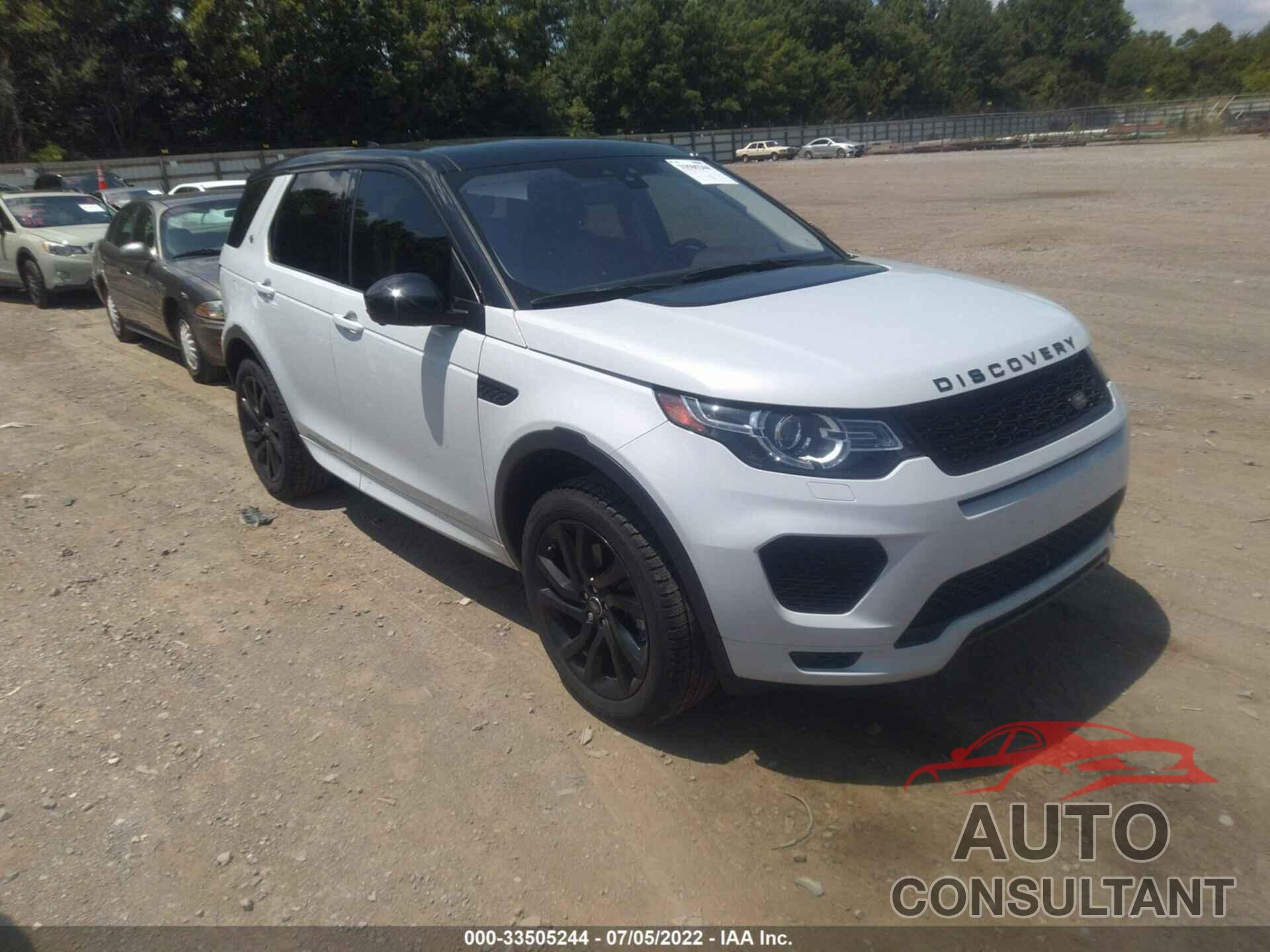 LAND ROVER DISCOVERY SPORT 2019 - SALCT2GX1KH790151