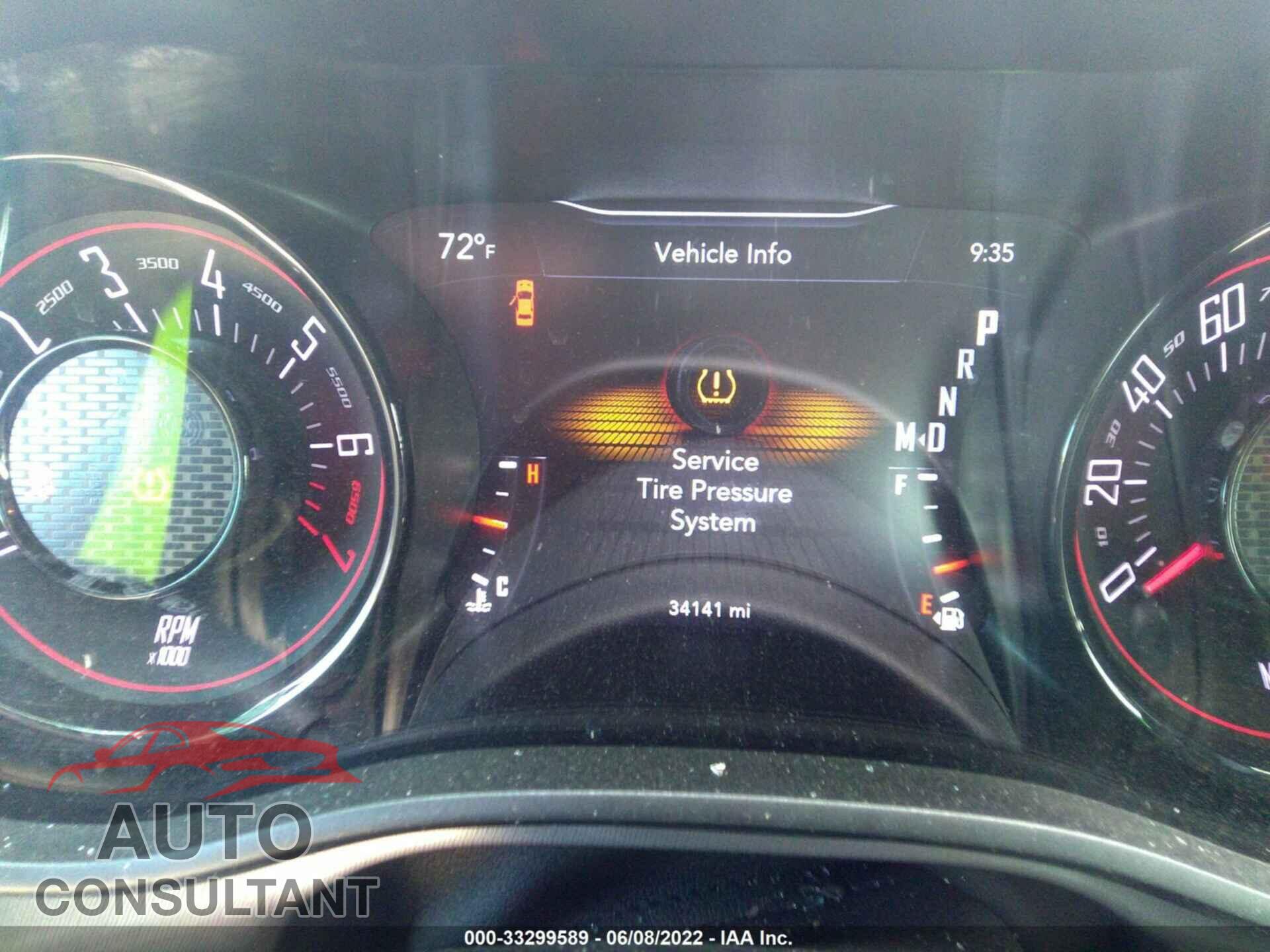 DODGE CHALLENGER 2019 - 2C3CDZAG9KH663264