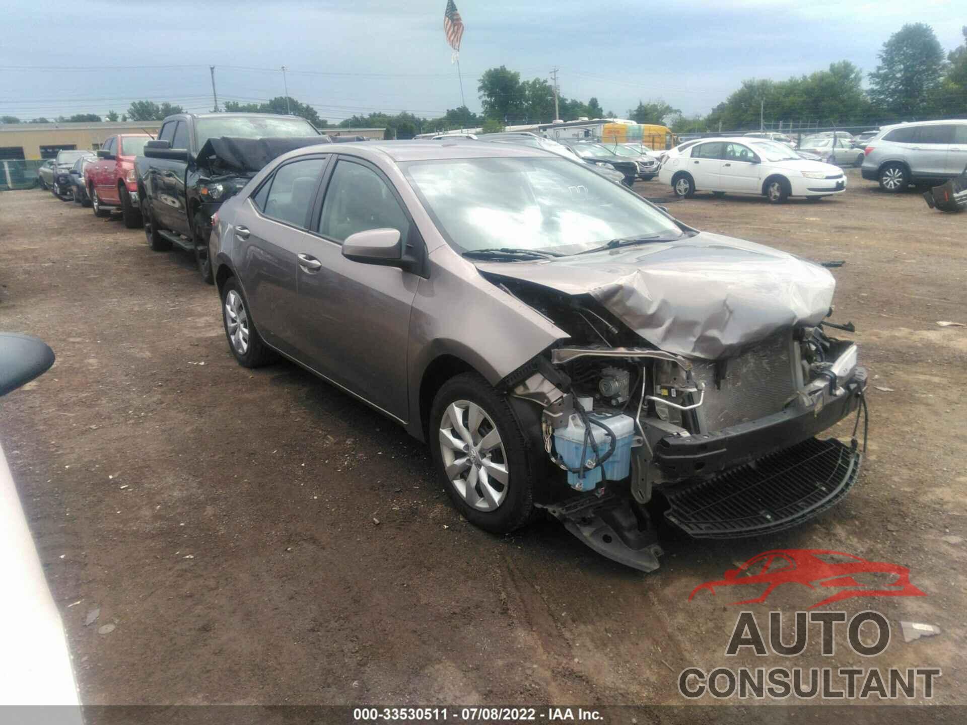 TOYOTA COROLLA 2016 - 5YFBURHE1GP403308