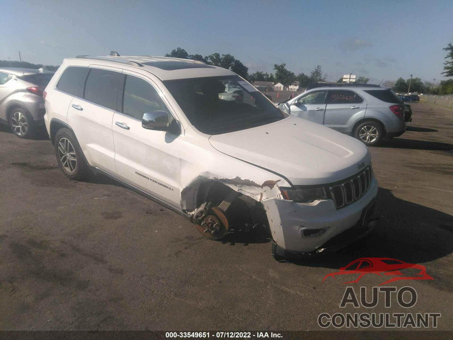 JEEP GRAND CHEROKEE 2017 - 1C4RJFBG9HC836644