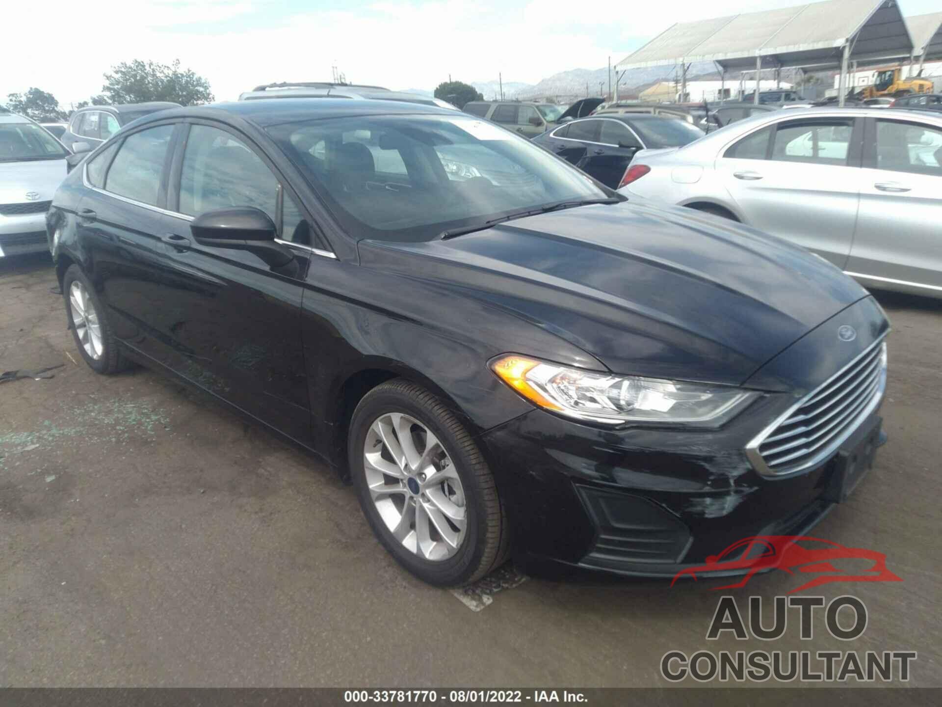 FORD FUSION 2020 - 3FA6P0HD0LR224263