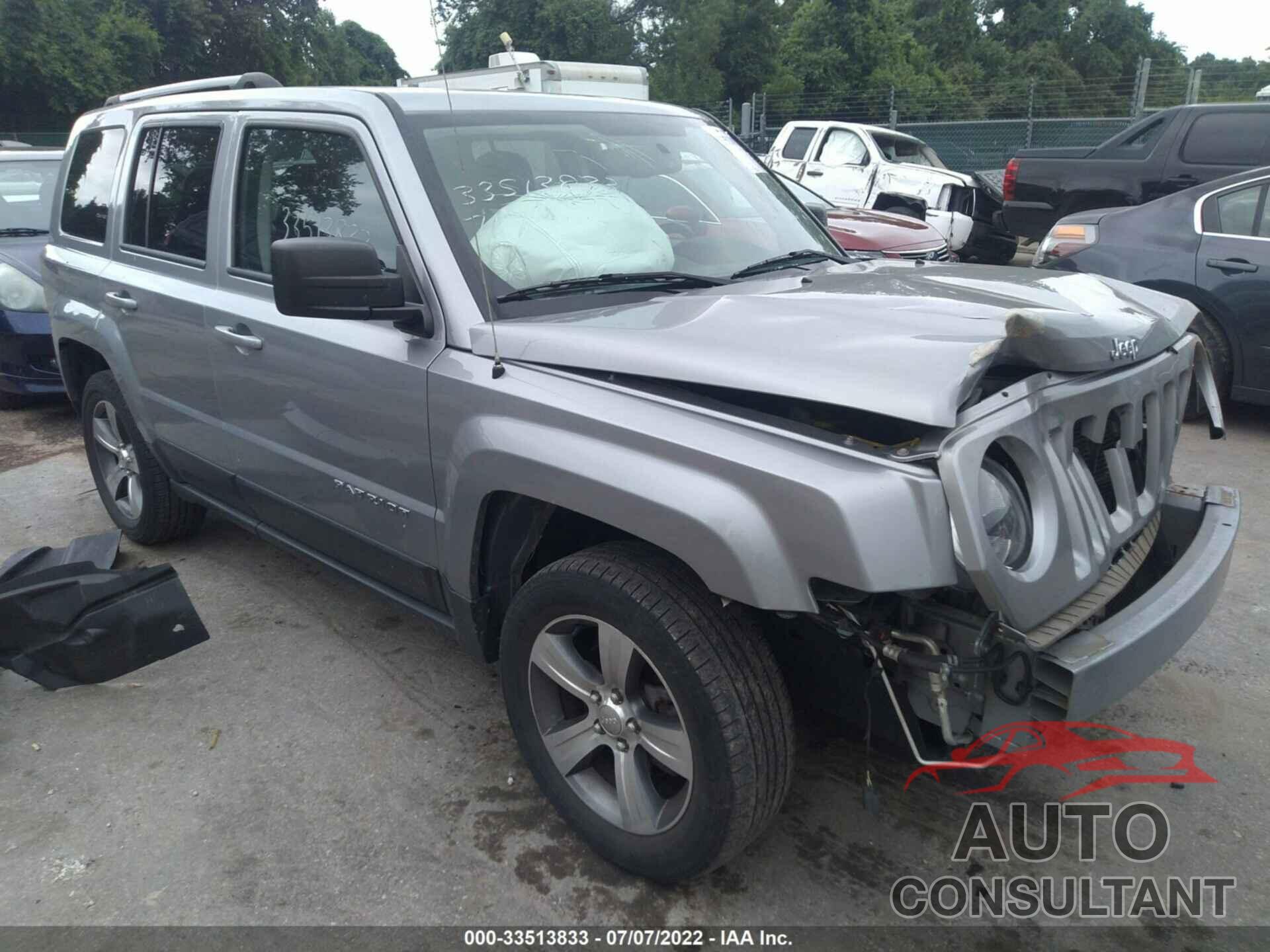 JEEP PATRIOT 2017 - 1C4NJRFB7HD126831