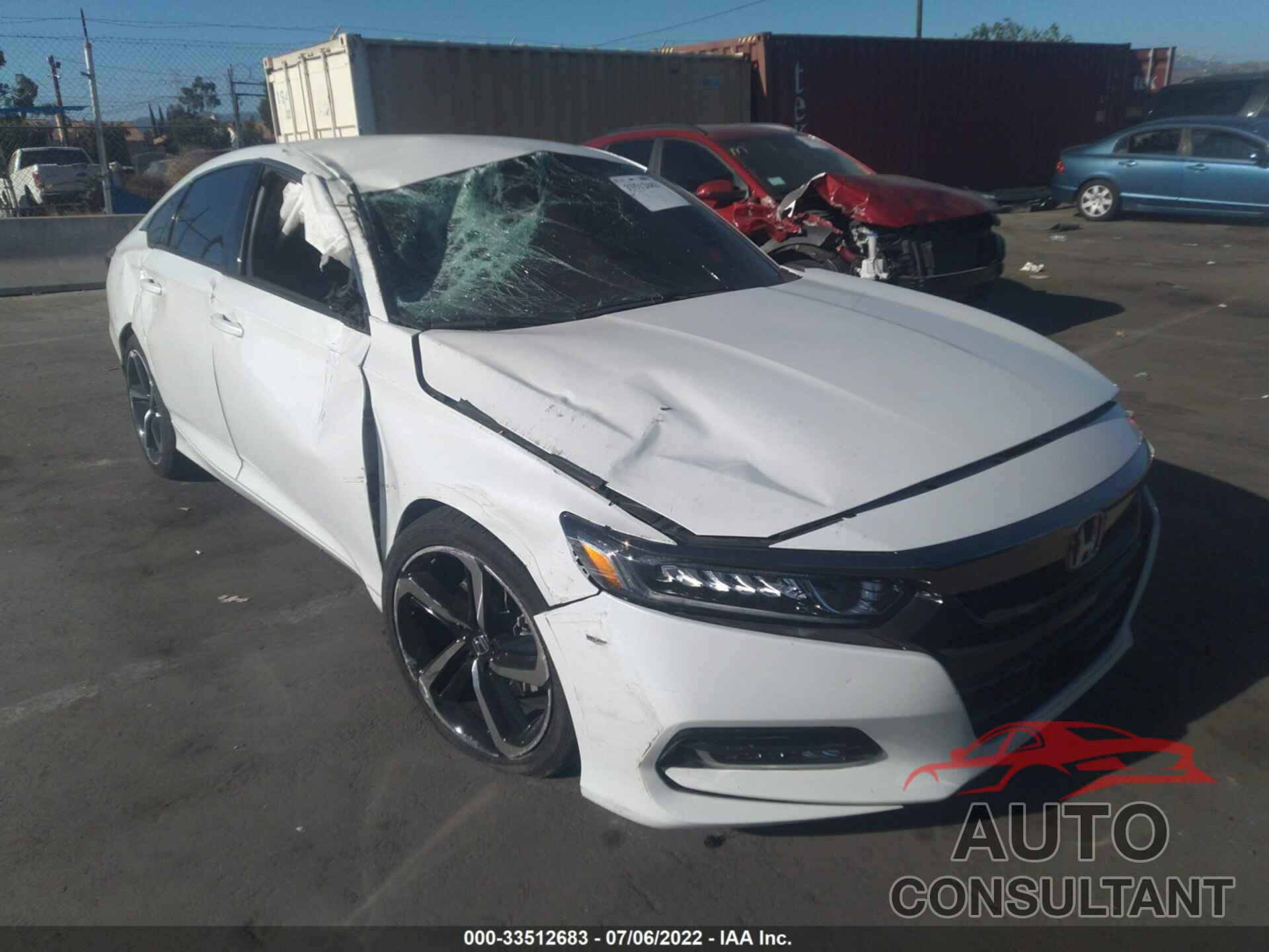 HONDA ACCORD SEDAN 2018 - 1HGCV1F36JA214011