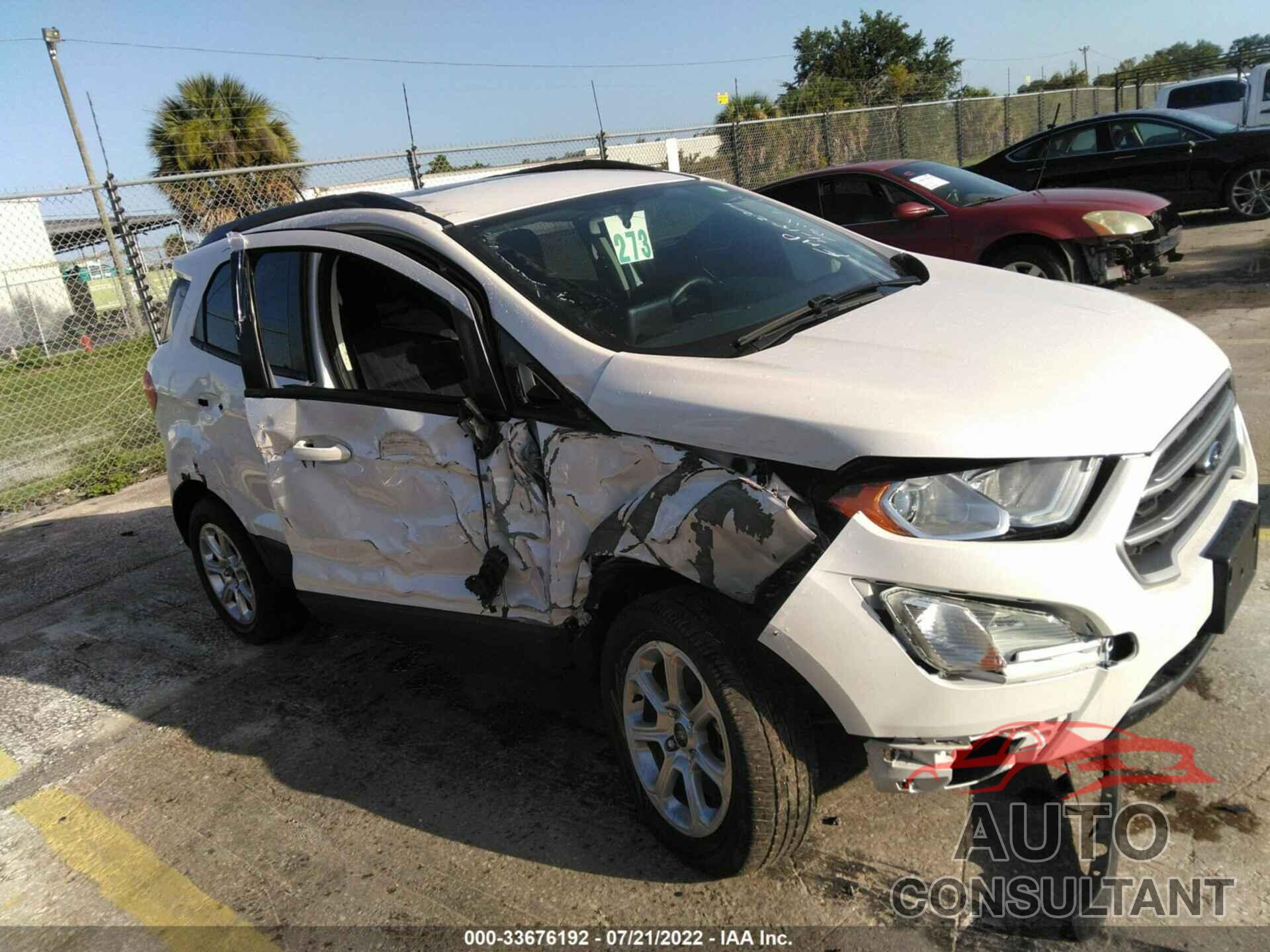 FORD ECOSPORT 2020 - MAJ3S2GE6LC387277