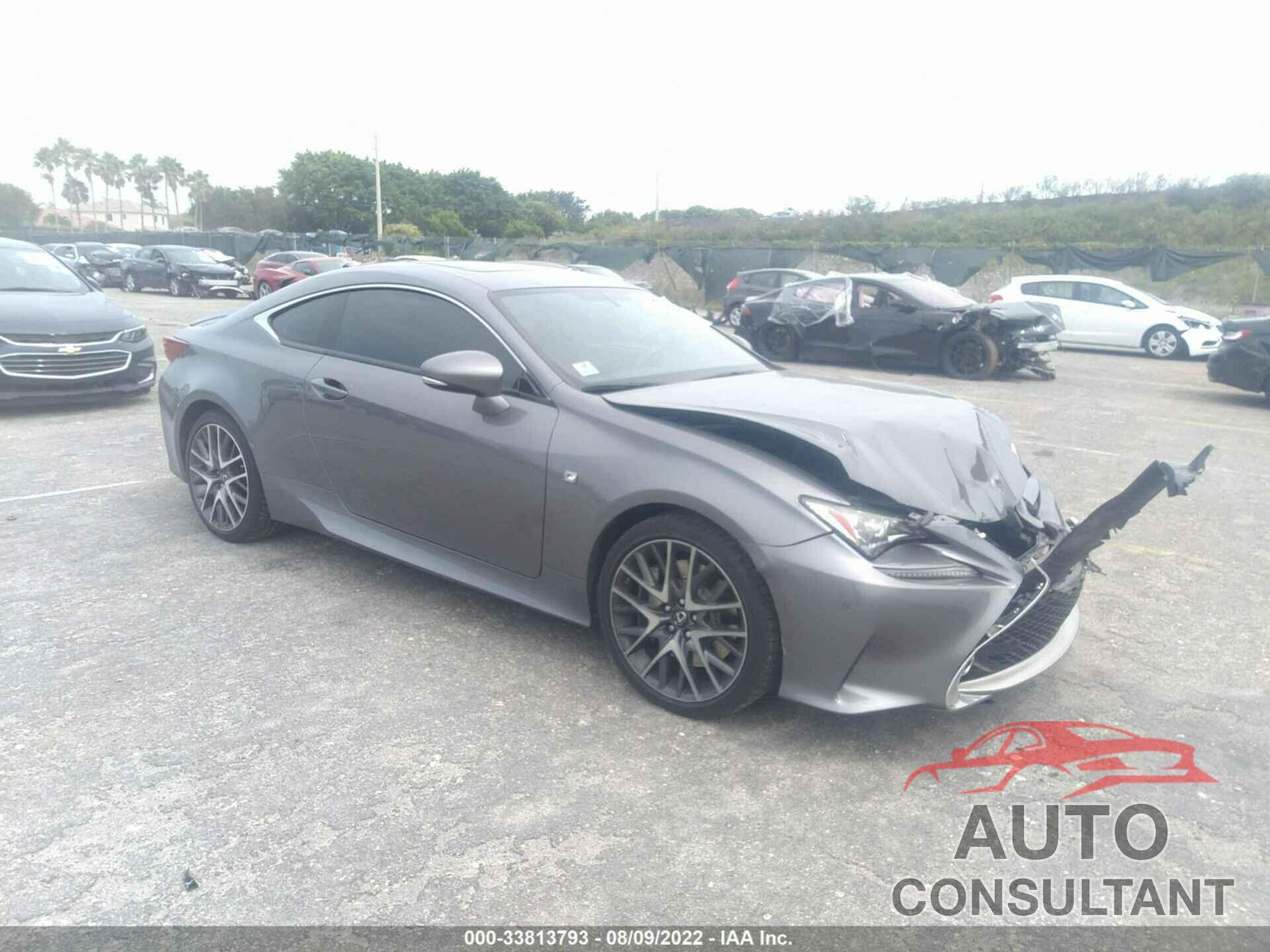 LEXUS RC 350 2016 - JTHHE5BC9G5012698