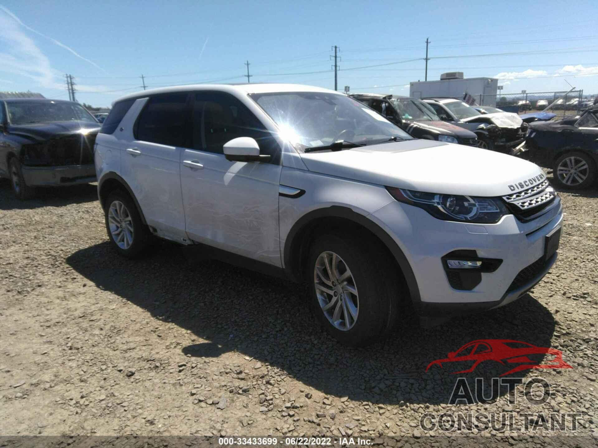 LAND ROVER DISCOVERY SPORT 2017 - SALCR2BG3HH661696