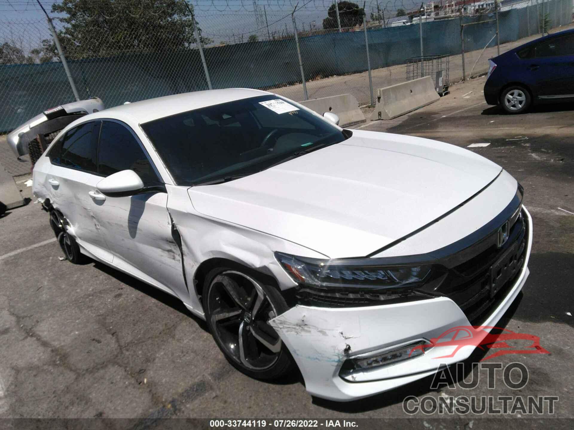 HONDA ACCORD SEDAN 2020 - 1HGCV1F36LA114901