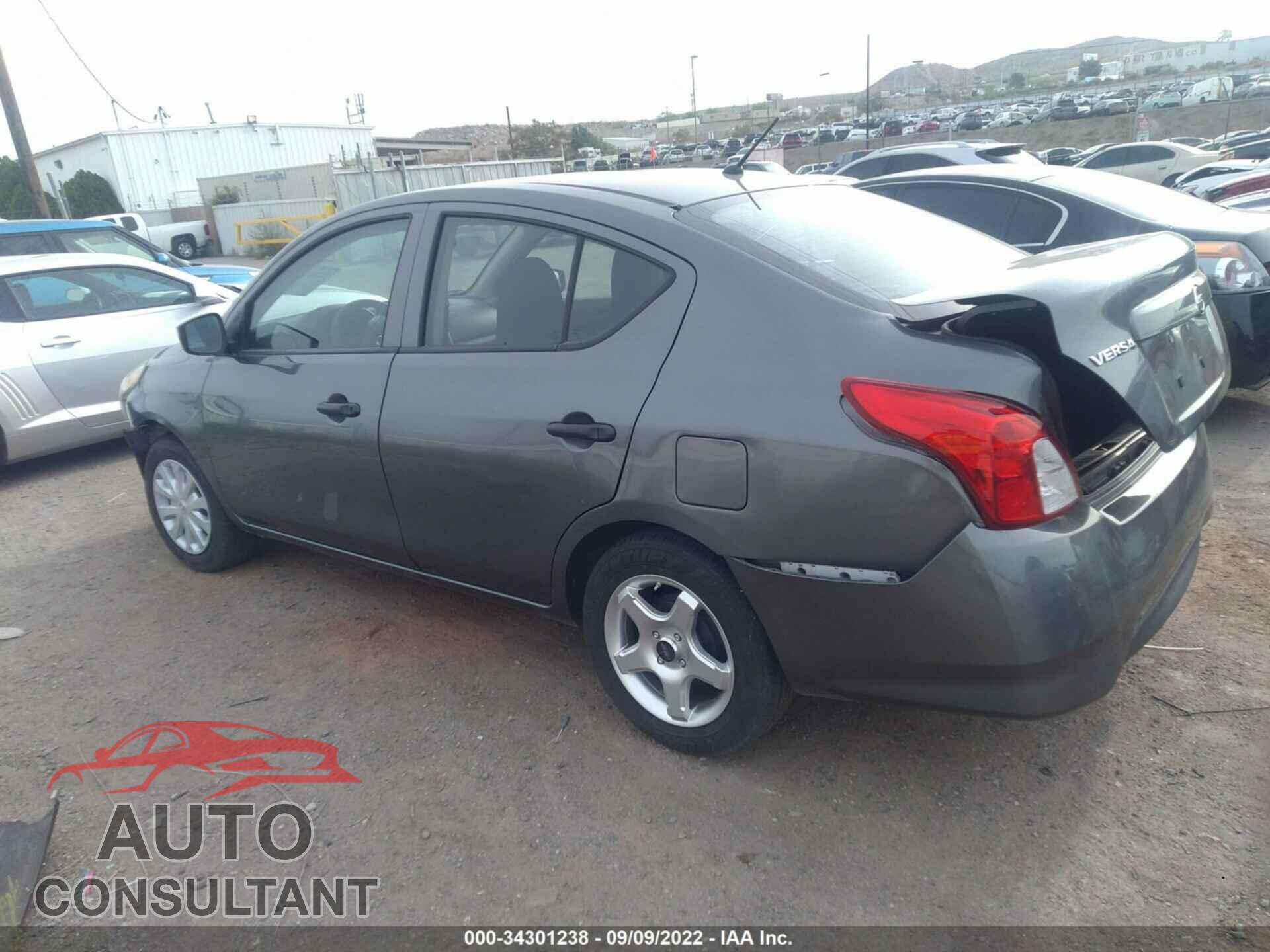 NISSAN VERSA 2016 - 3N1CN7AP1GL912445
