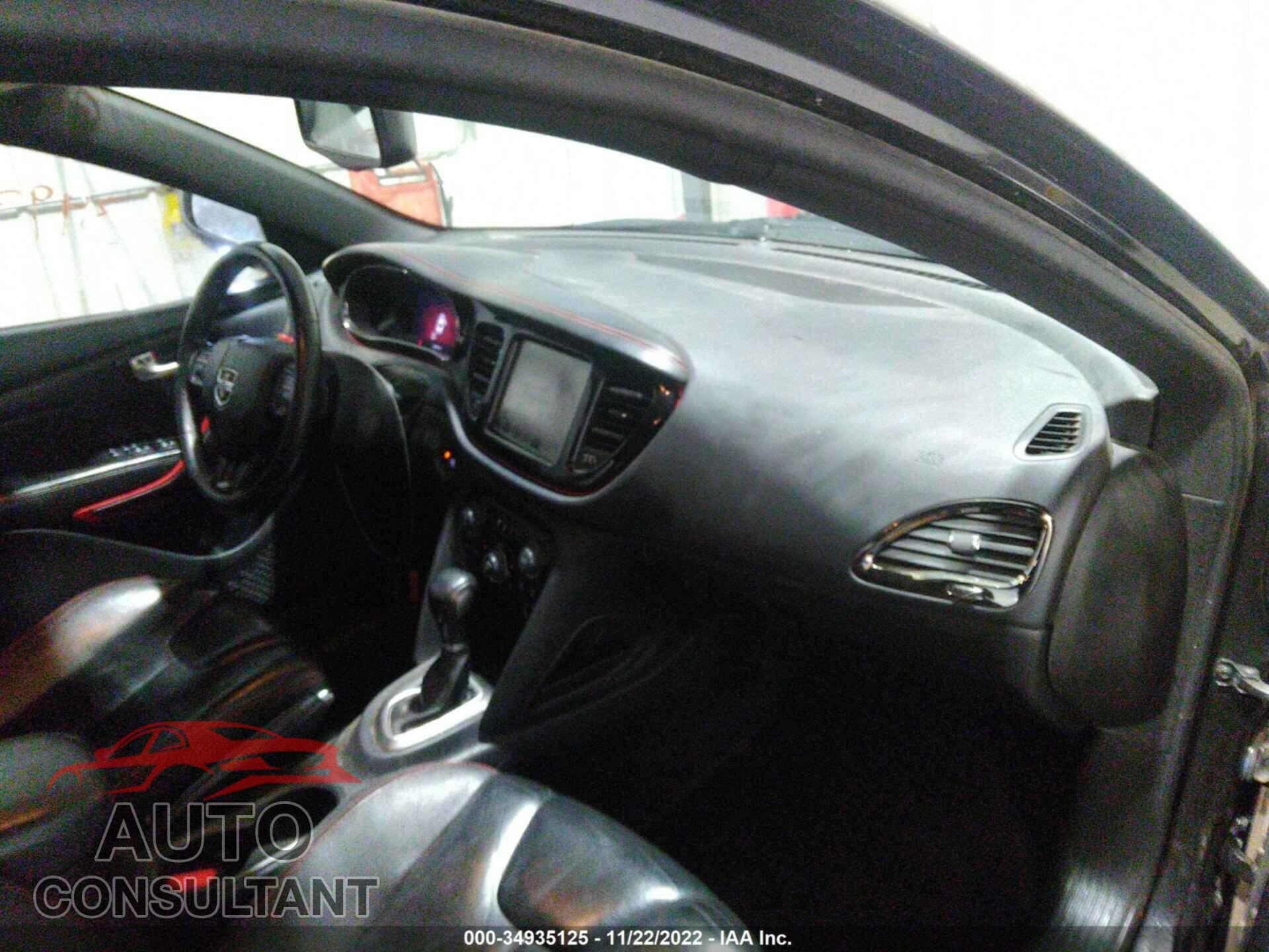 DODGE DART 2016 - 1C3CDFEB3GD584884