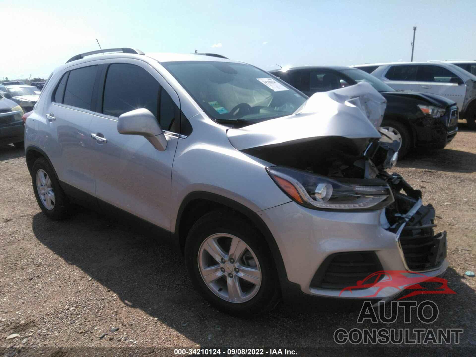 CHEVROLET TRAX 2019 - KL7CJLSB4KB920681