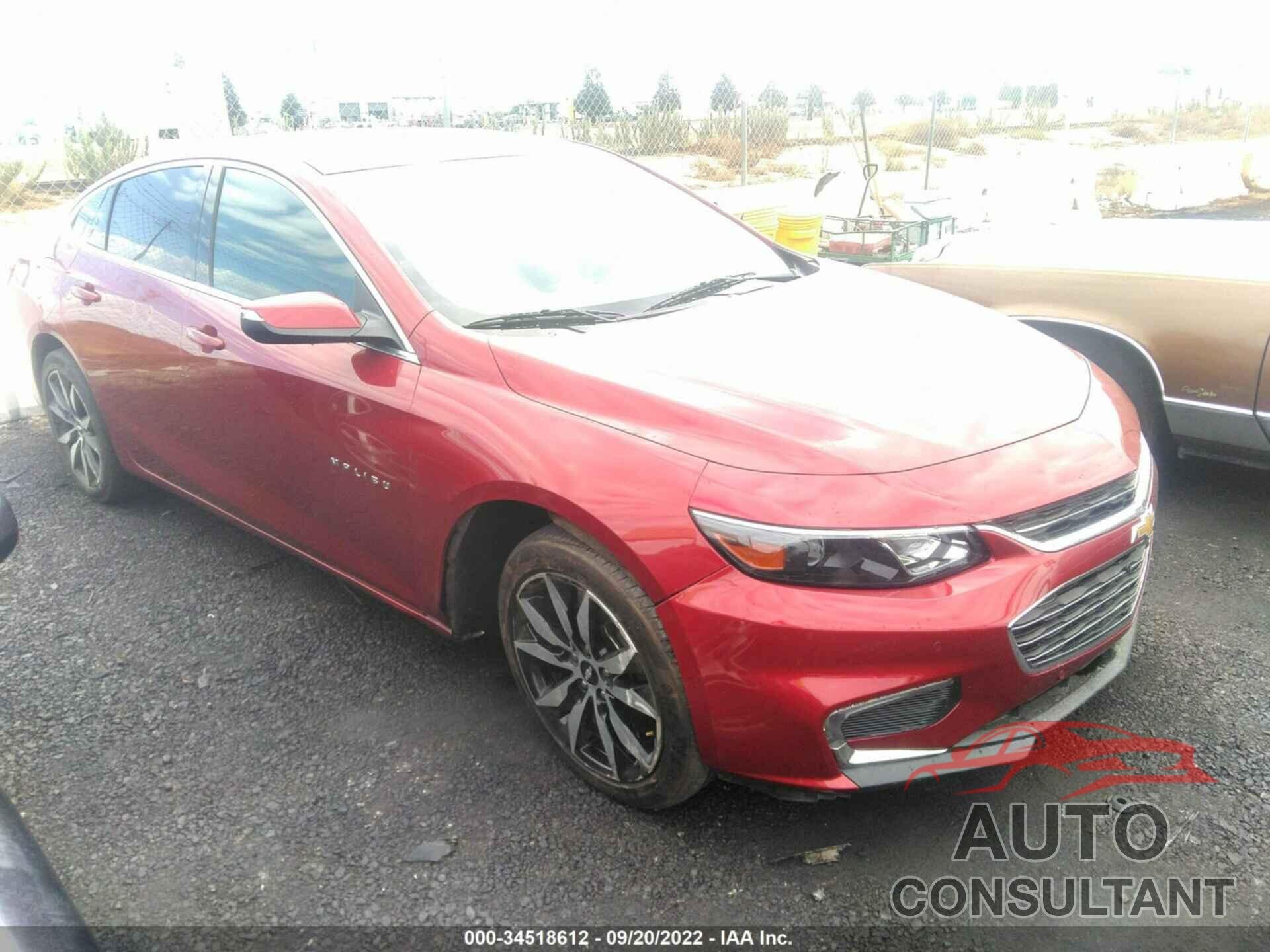 CHEVROLET MALIBU 2017 - 1G1ZE5ST4HF243129