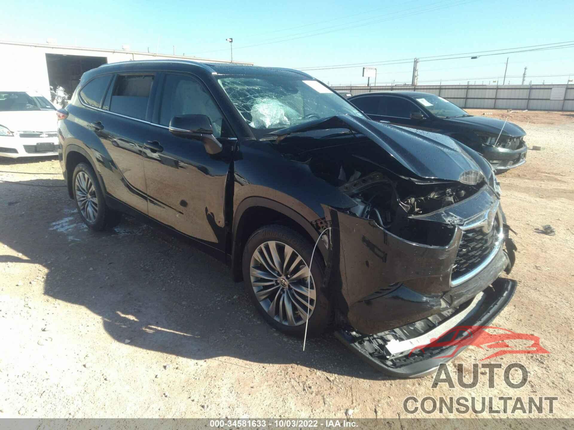 TOYOTA HIGHLANDER 2020 - 5TDFZRAH6LS008579