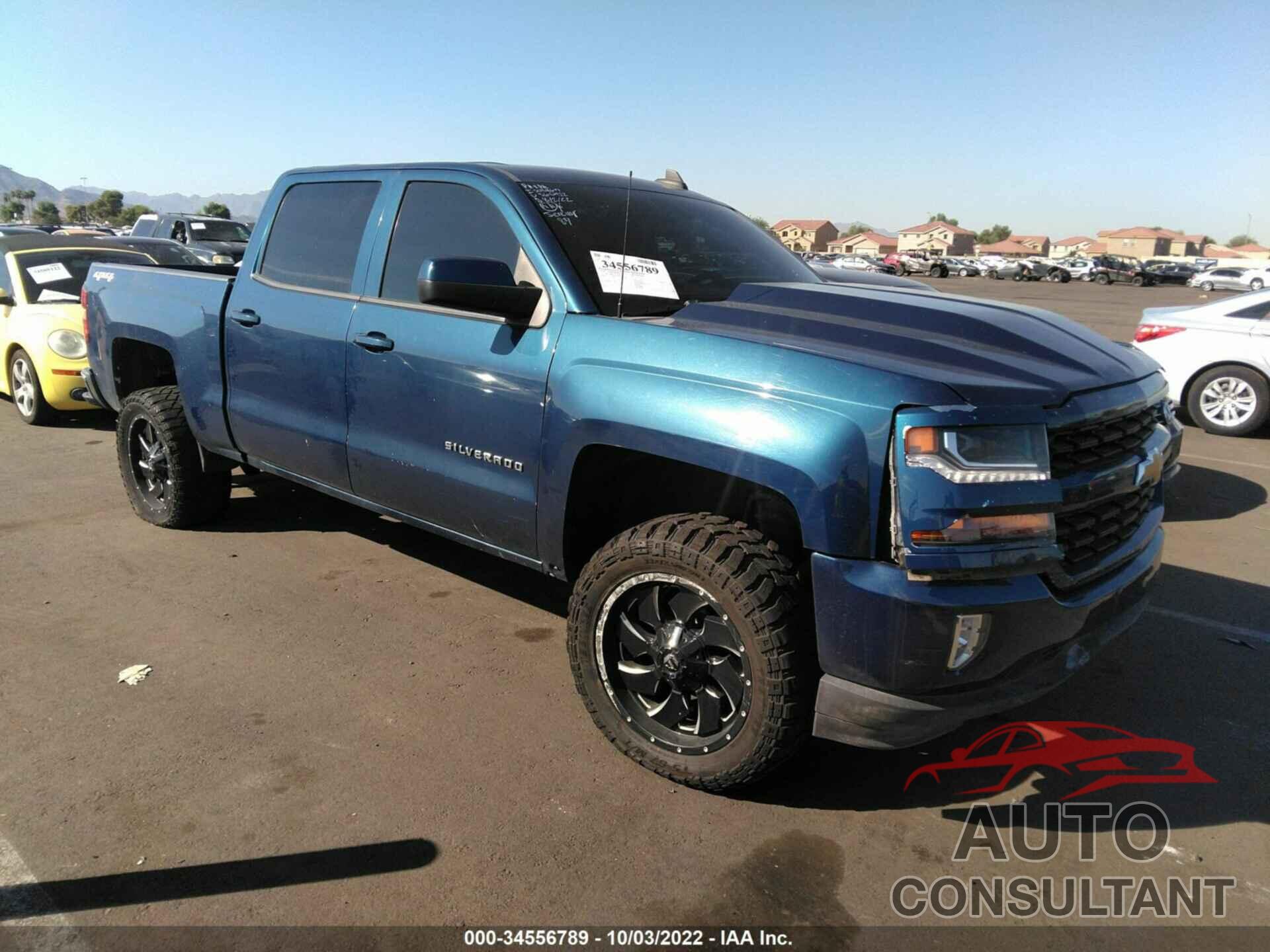 CHEVROLET SILVERADO 1500 2018 - 3GCUKREC2JG360922