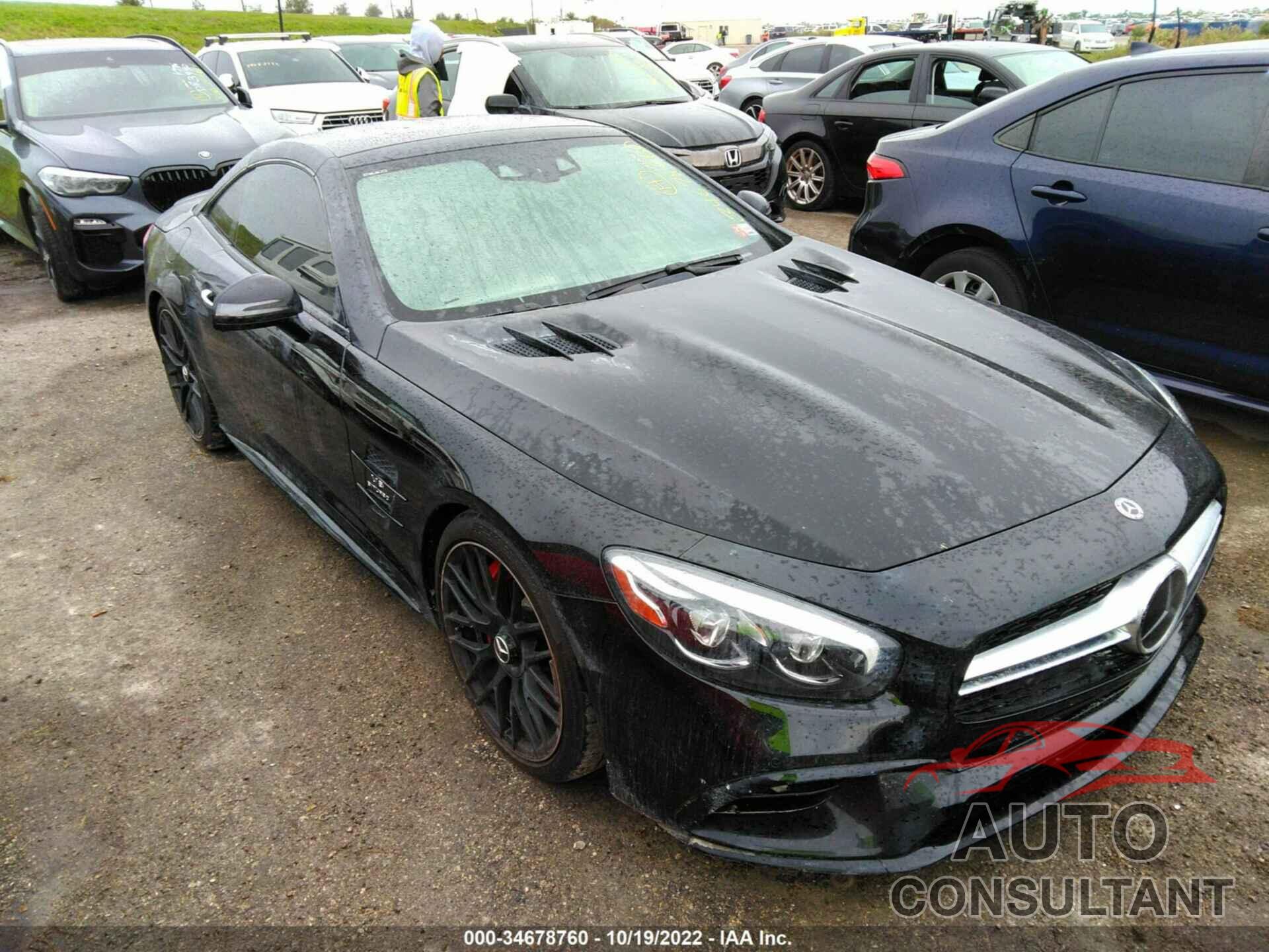 MERCEDES-BENZ SL 2019 - WDDJK7EA6KF056975
