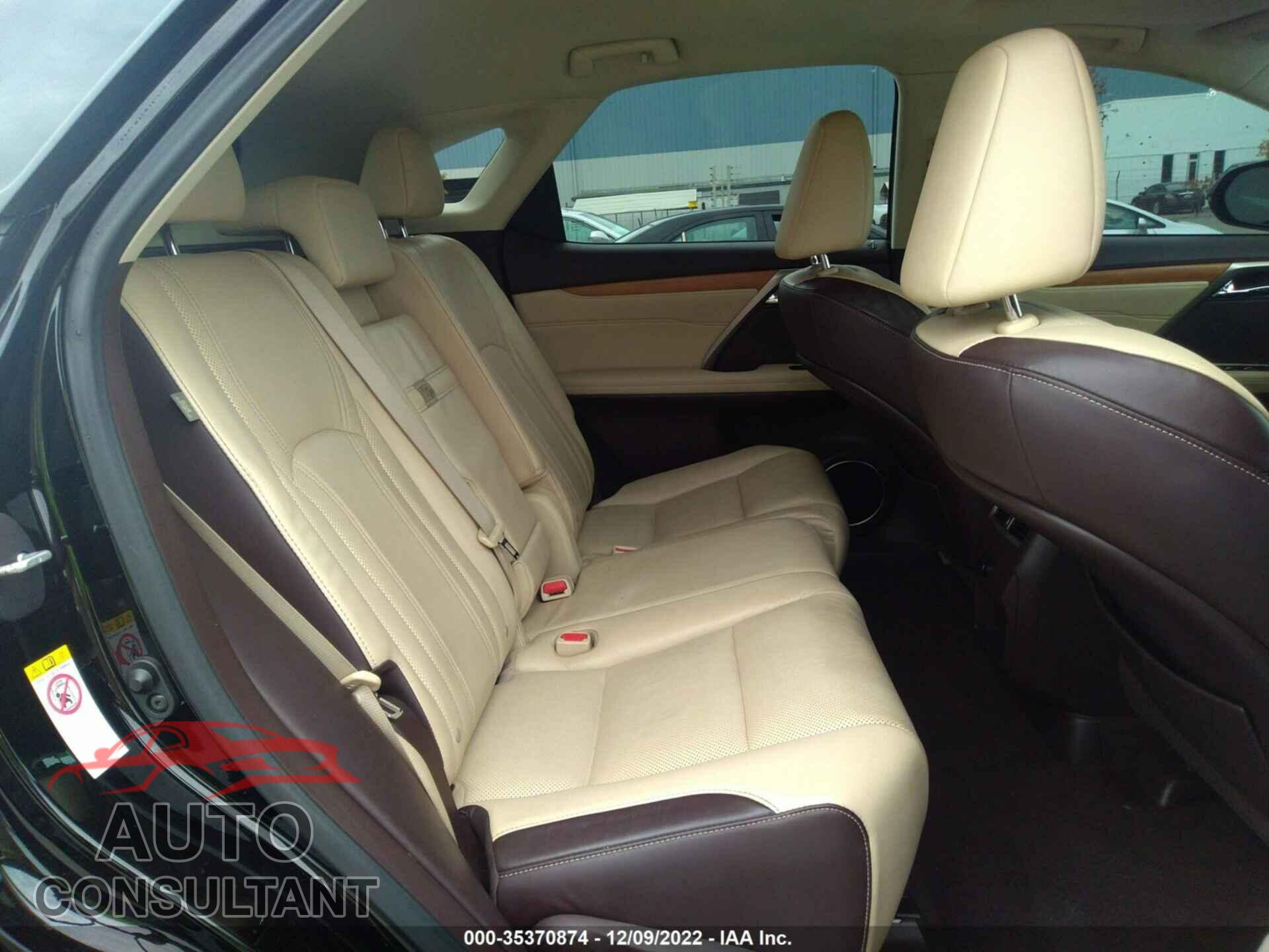LEXUS RX 2017 - 2T2BZMCA9HC079496