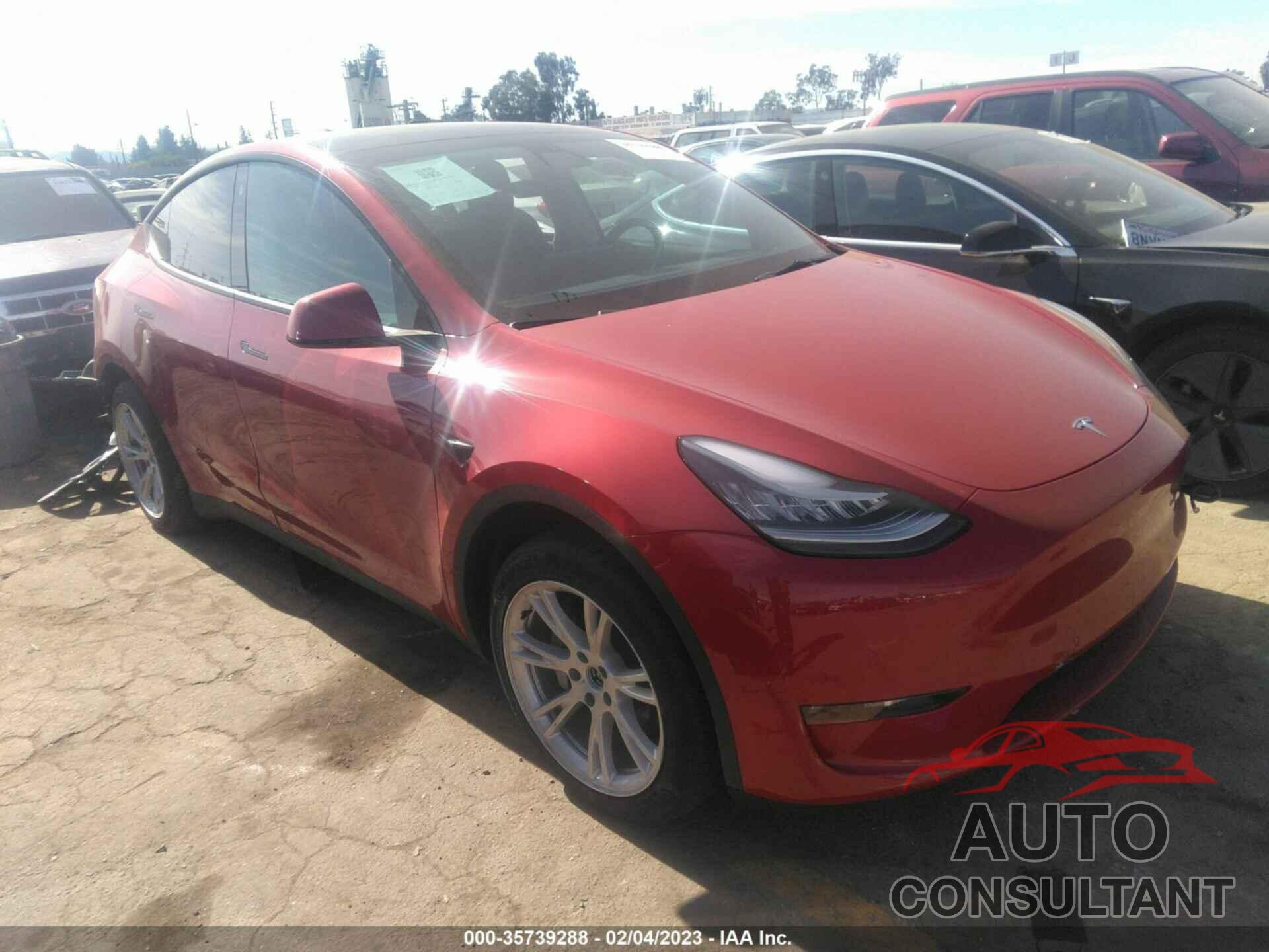 TESLA MODEL Y 2022 - 7SAYGDEE8NF435886