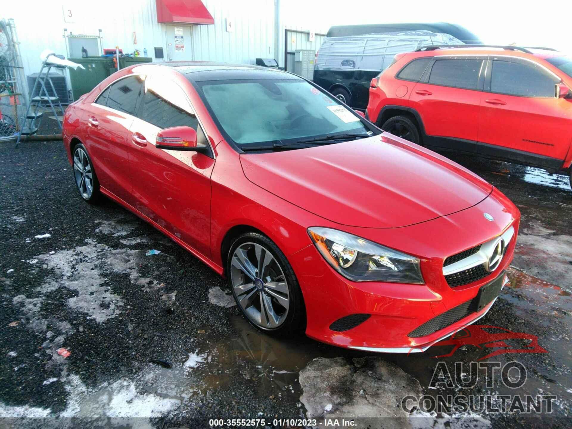 MERCEDES-BENZ CLA 2018 - WDDSJ4EB7JN517846