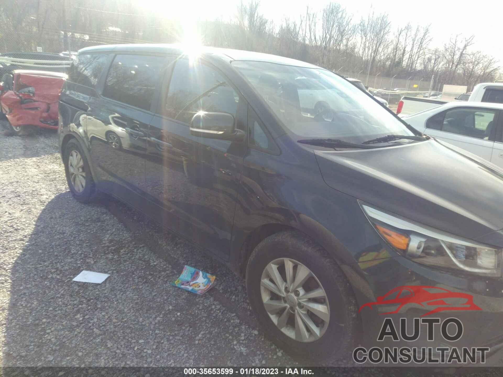 KIA SEDONA 2017 - KNDMB5C11H6225369