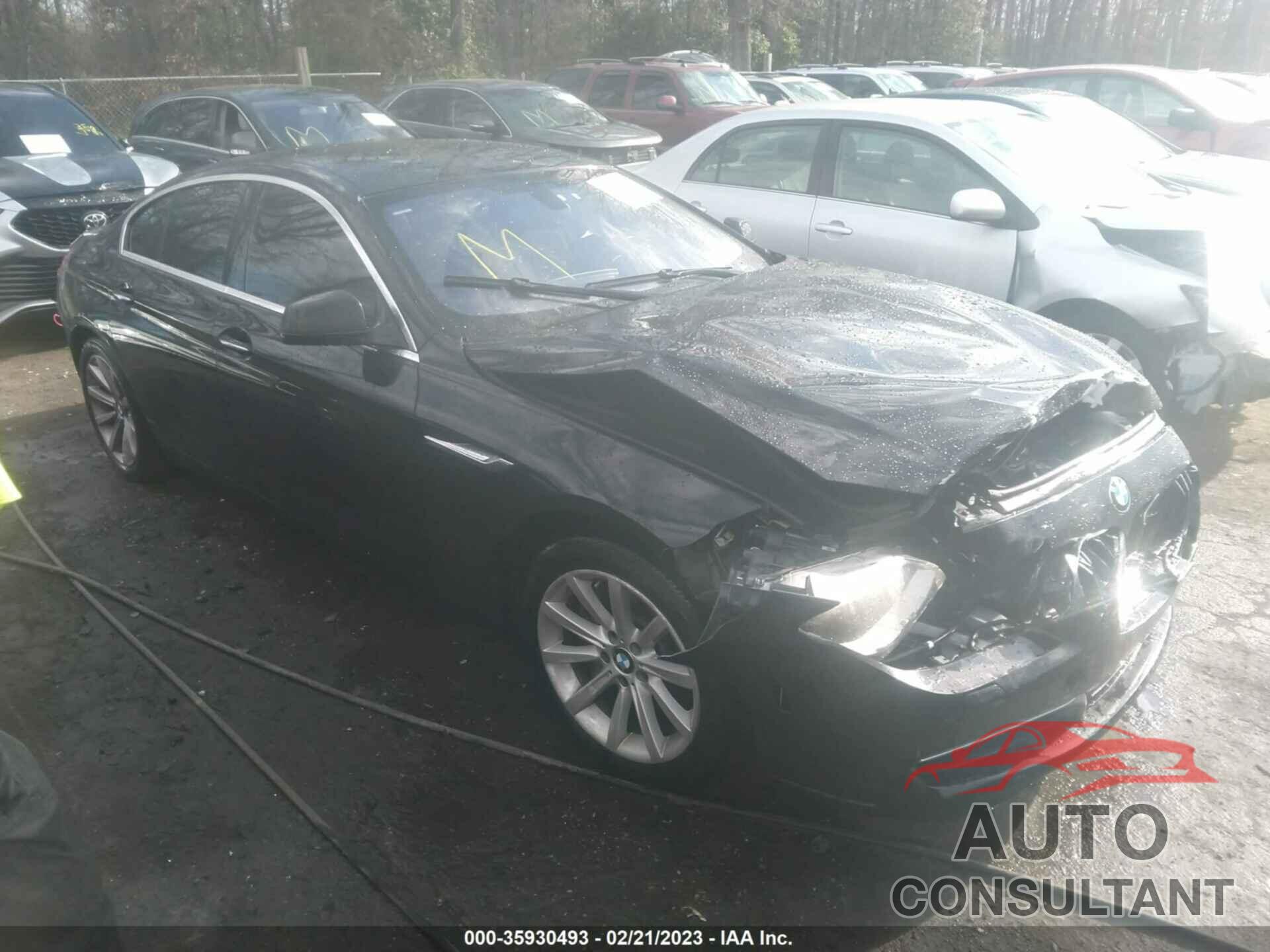 BMW 6 SERIES 2013 - WBA6A0C50DDZ04361