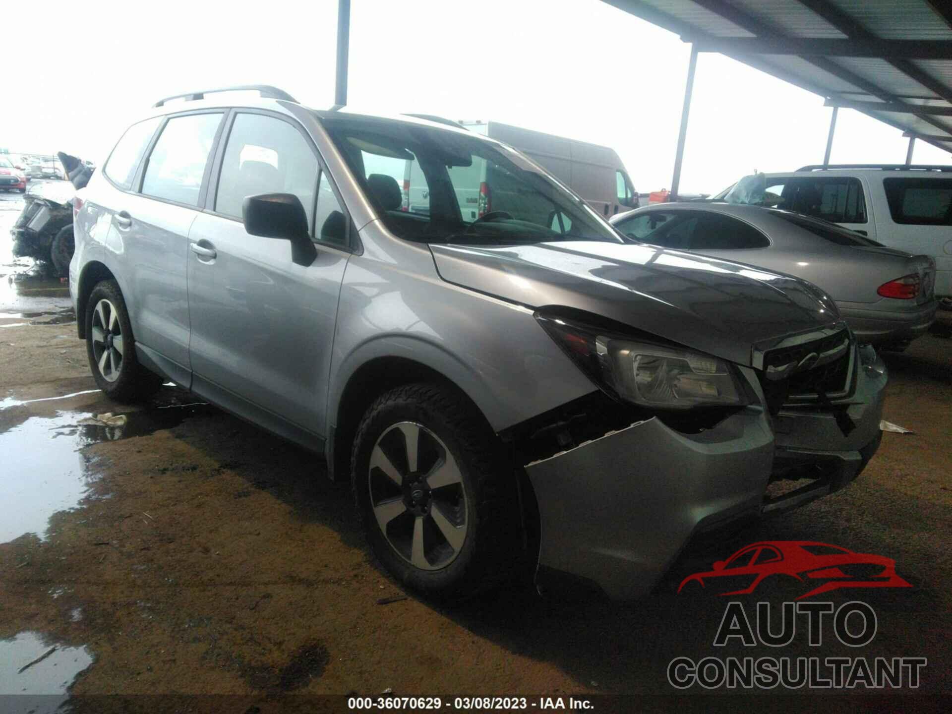 SUBARU FORESTER 2018 - JF2SJABC0JH591793