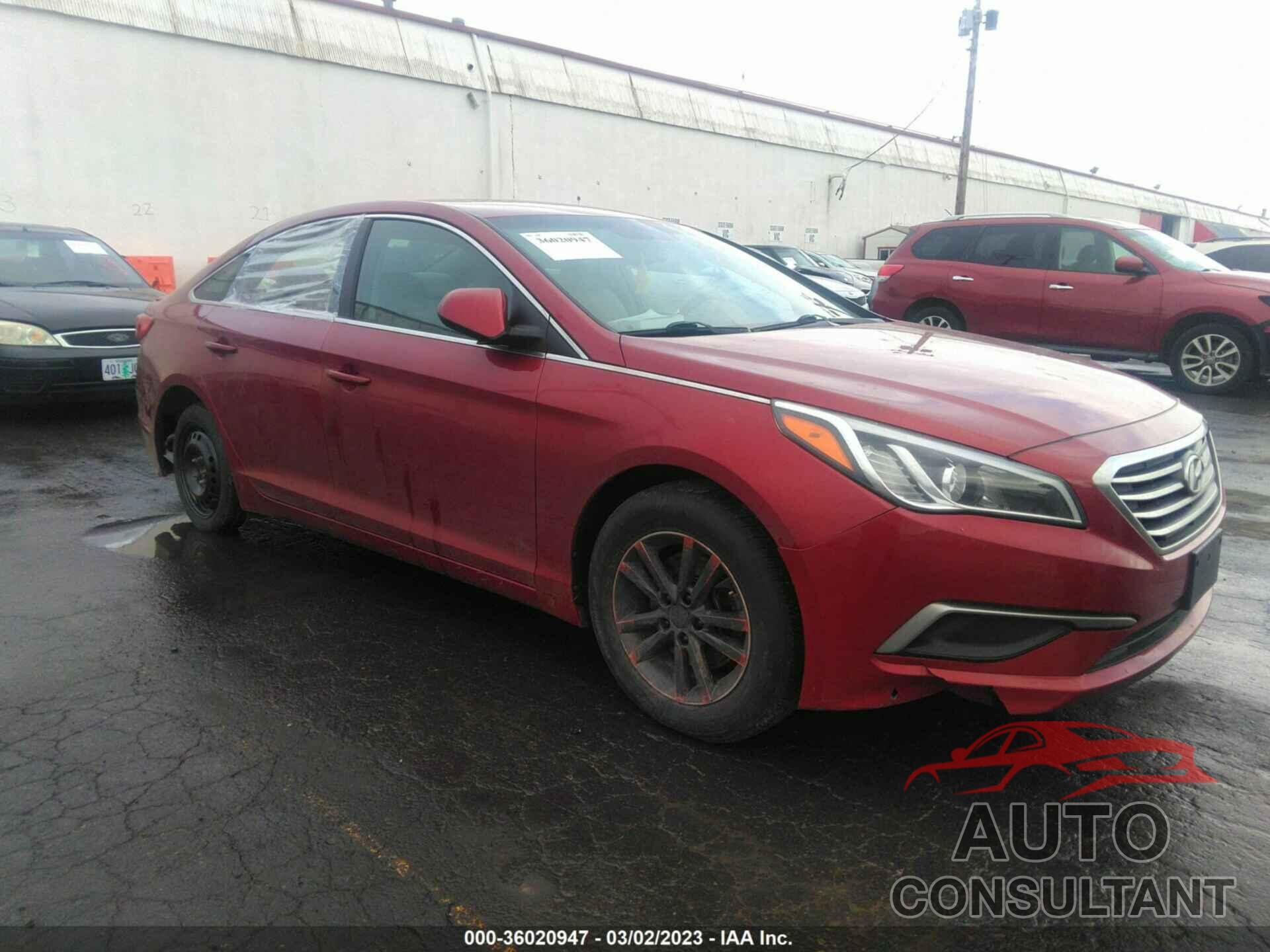 HYUNDAI SONATA 2016 - 5NPE24AF5GH275449