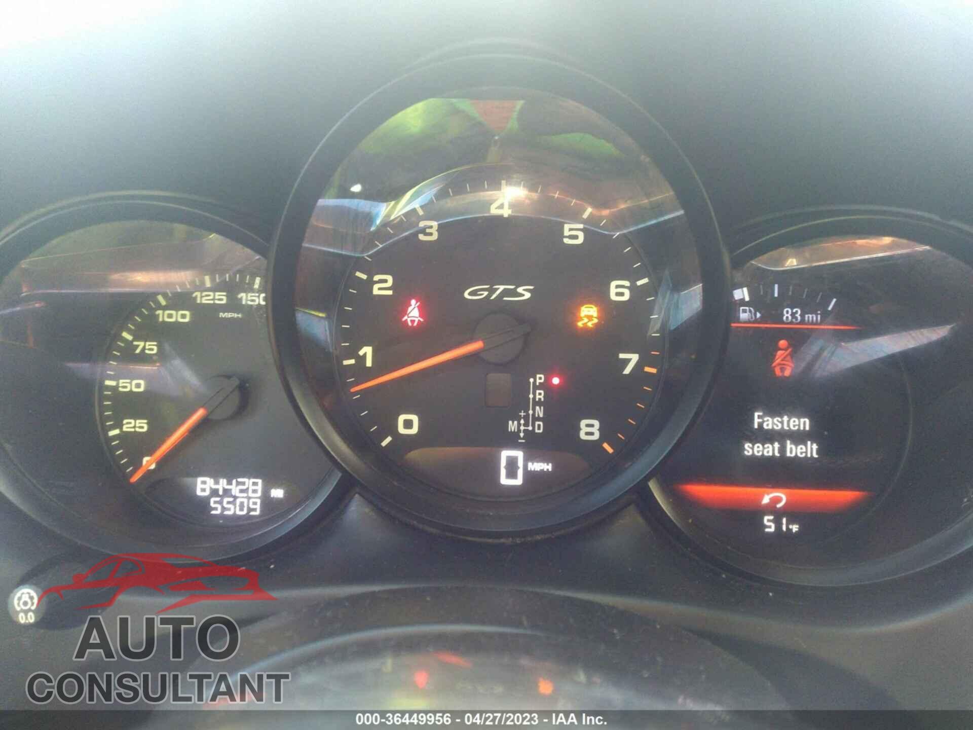 PORSCHE MACAN 2017 - WP1AG2A57HLB50766