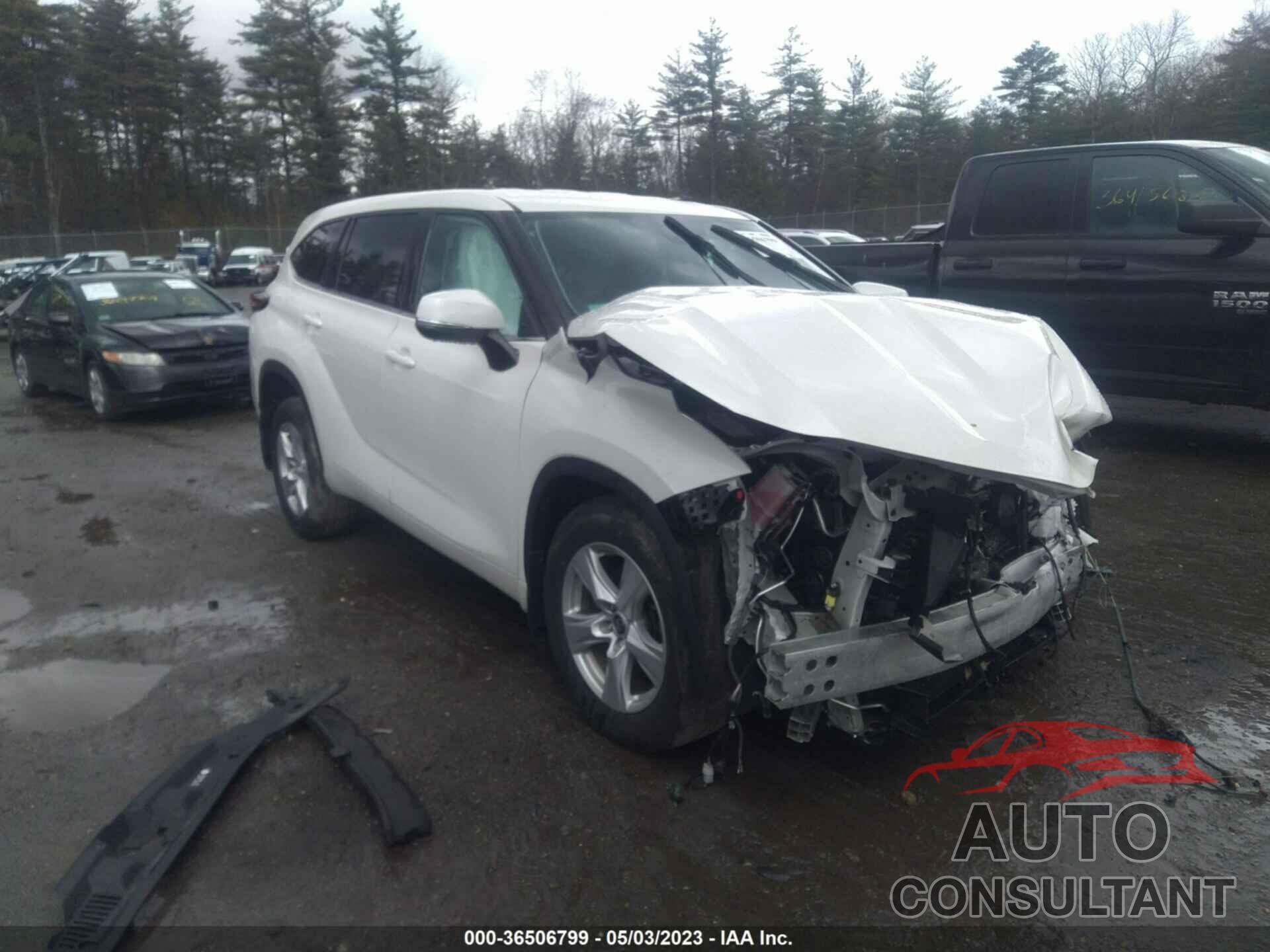 TOYOTA HIGHLANDER 2020 - 5TDBZRBH6LS516273
