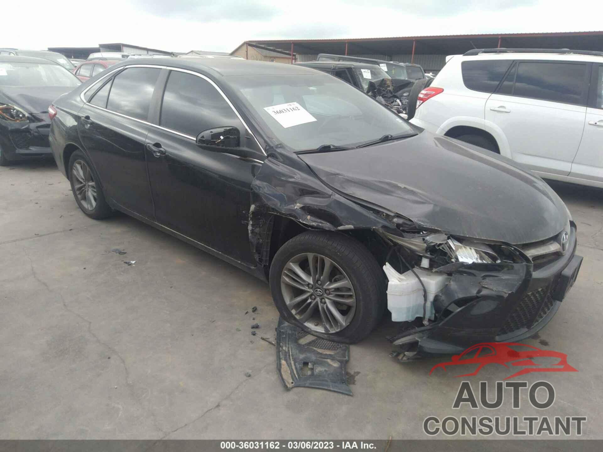 TOYOTA CAMRY 2017 - 4T1BF1FK5HU326253