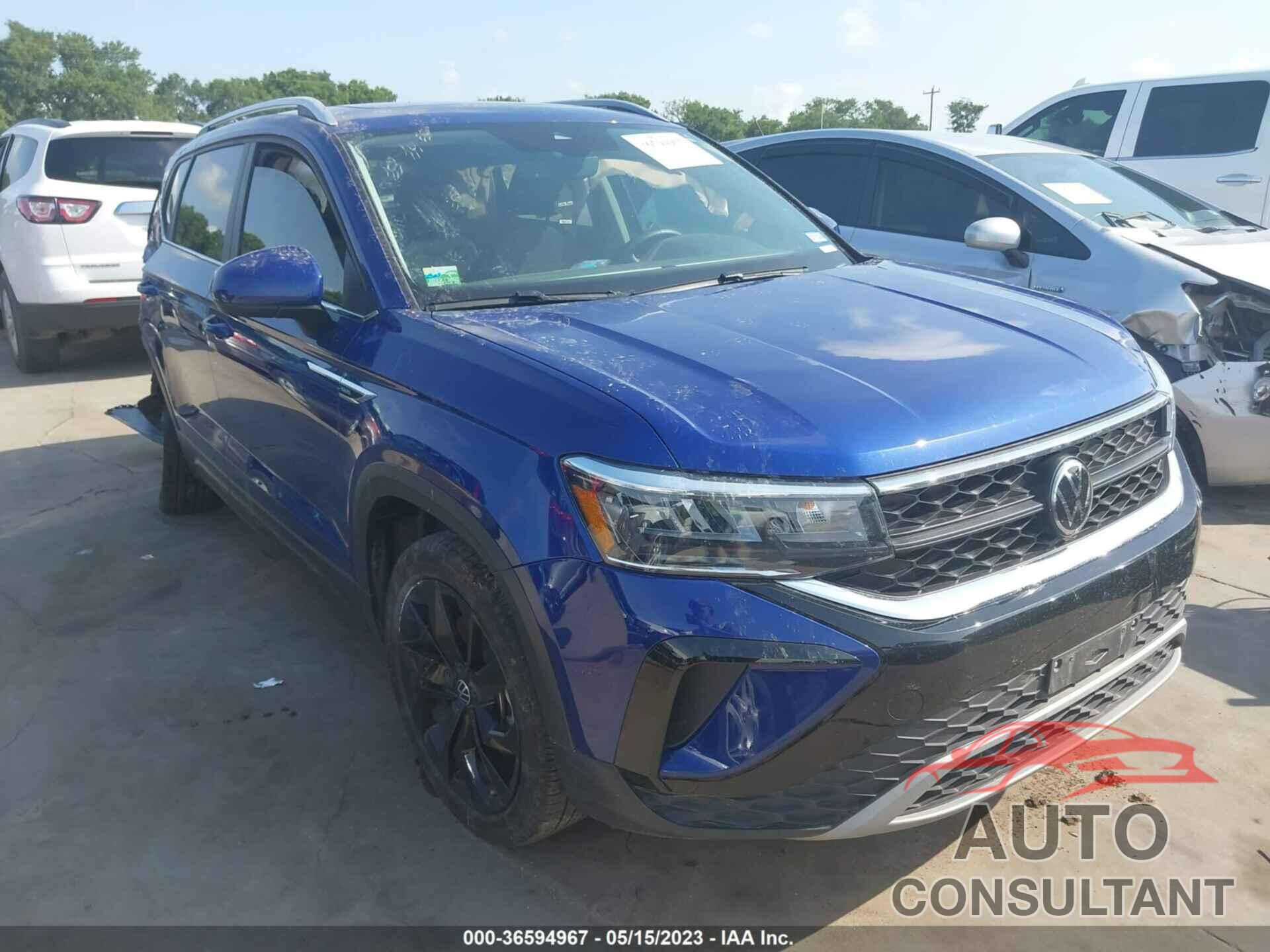 VOLKSWAGEN TAOS 2022 - 3VVLX7B28NM081514