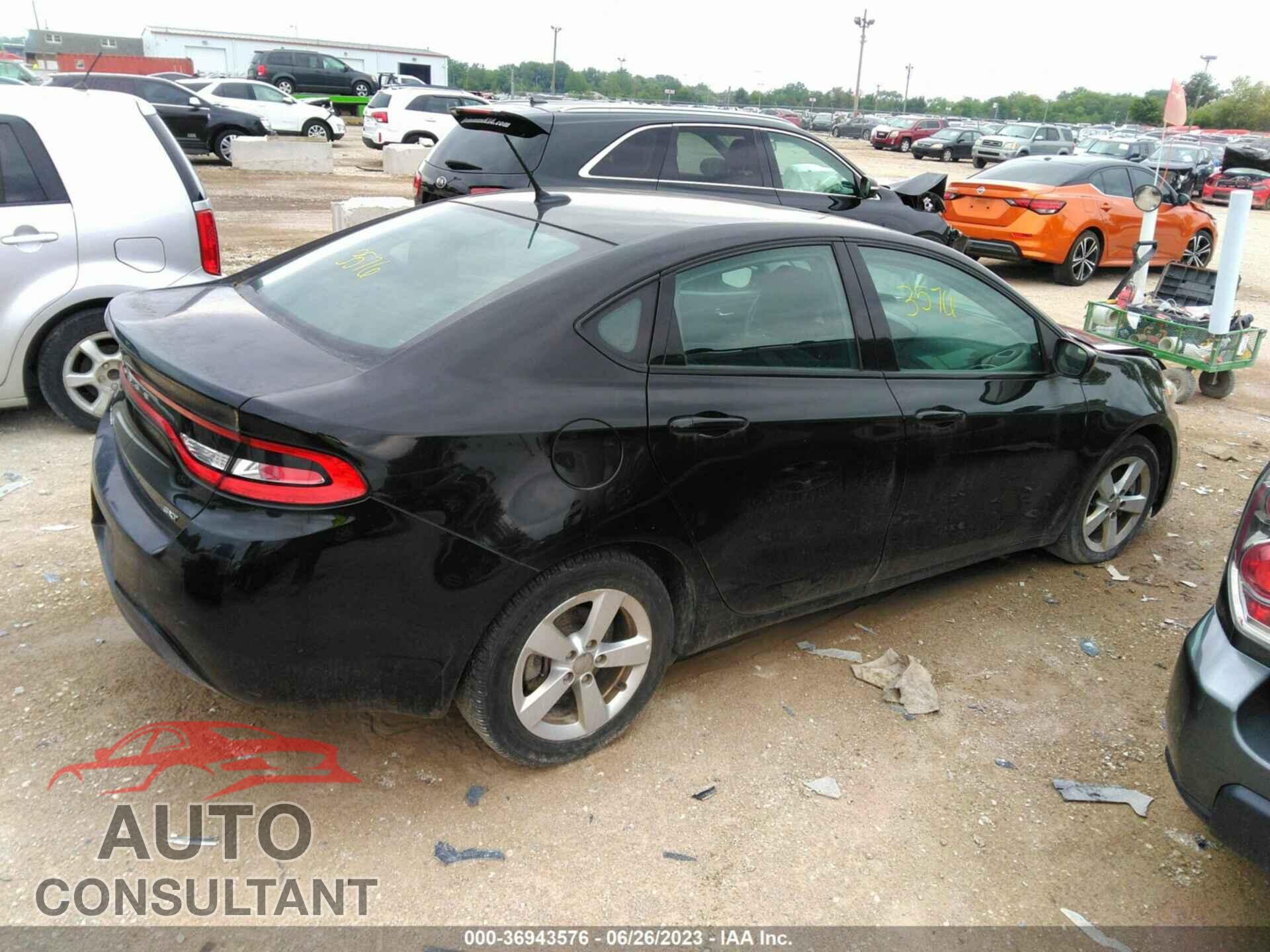 DODGE DART 2015 - 1C3CDFBBXFD238446